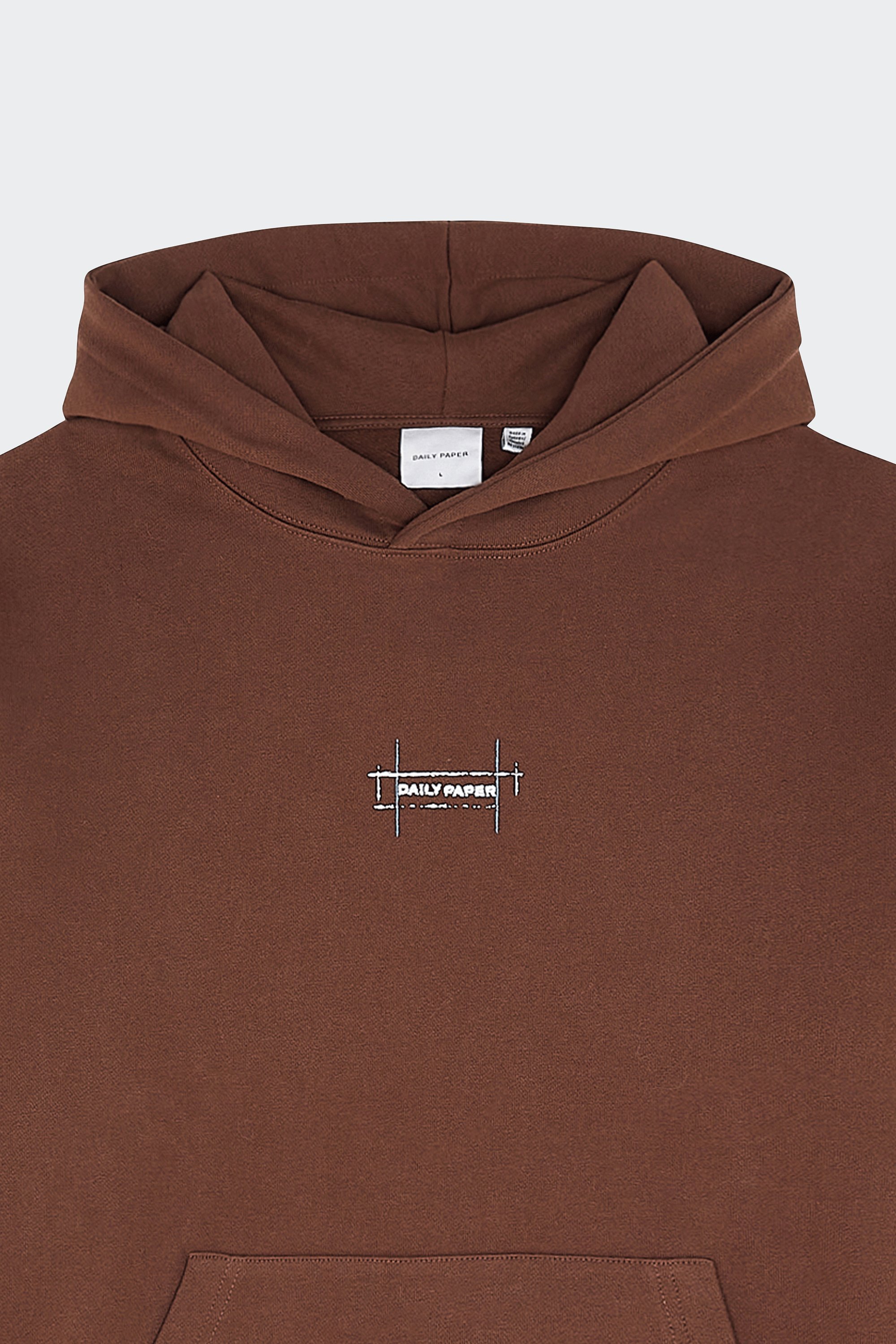 Hoodie | Brown by DAILY PAPER Hoodie Brown