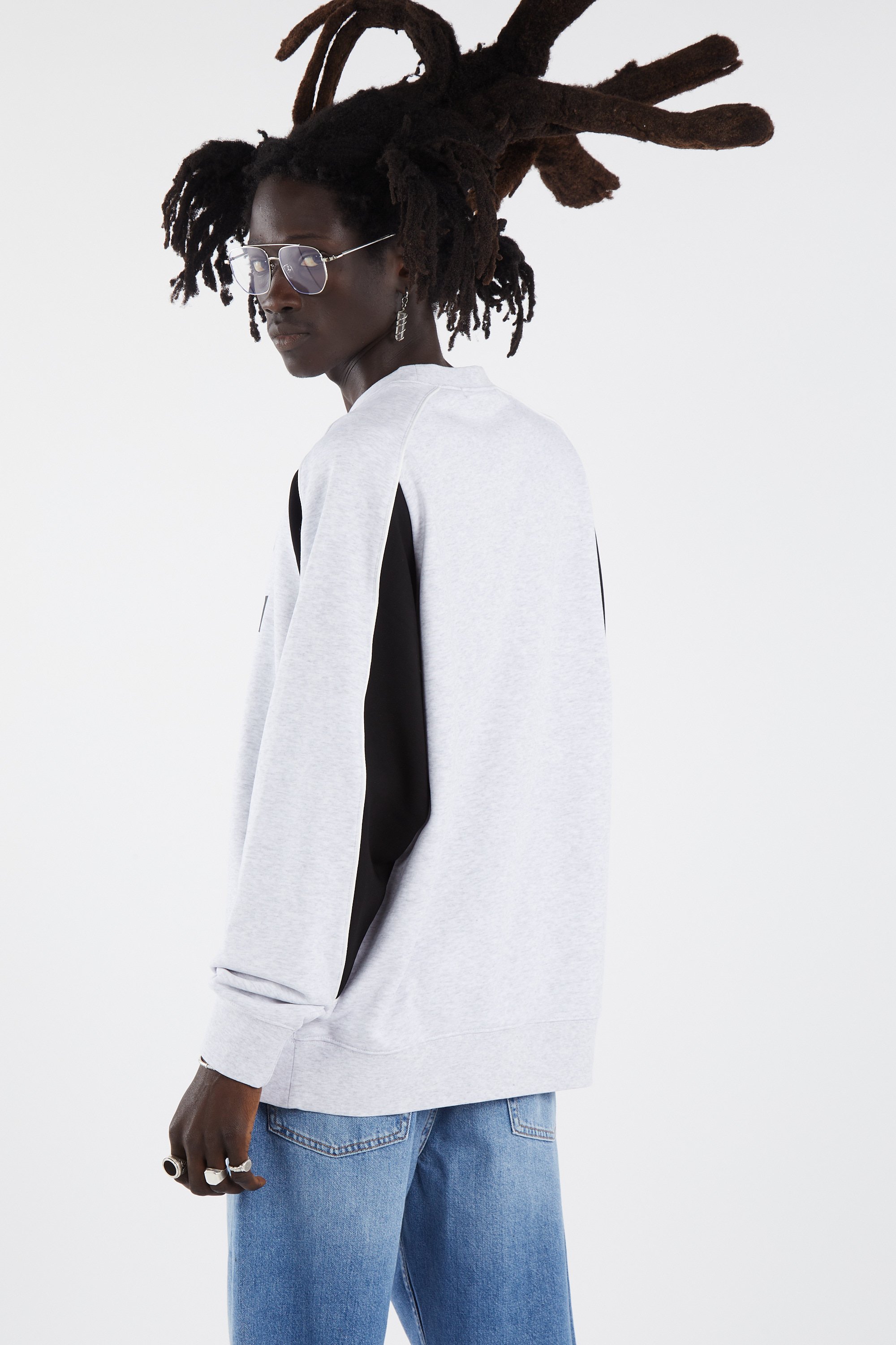 Sweatshirt | Gris LOST MANAGEMENT CITIES Homme
