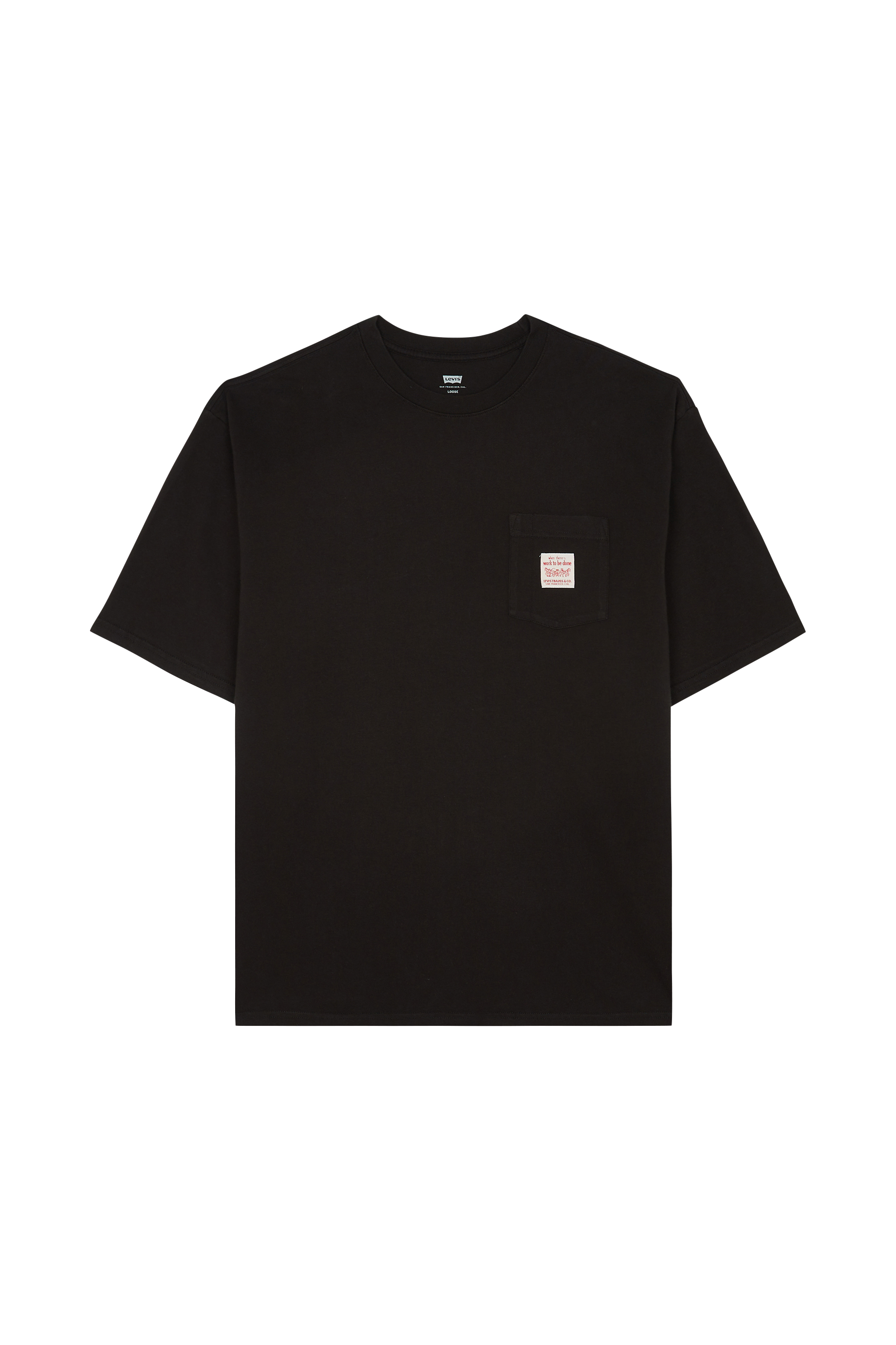 Regular-fit round-neck cotton T-shirt Grey