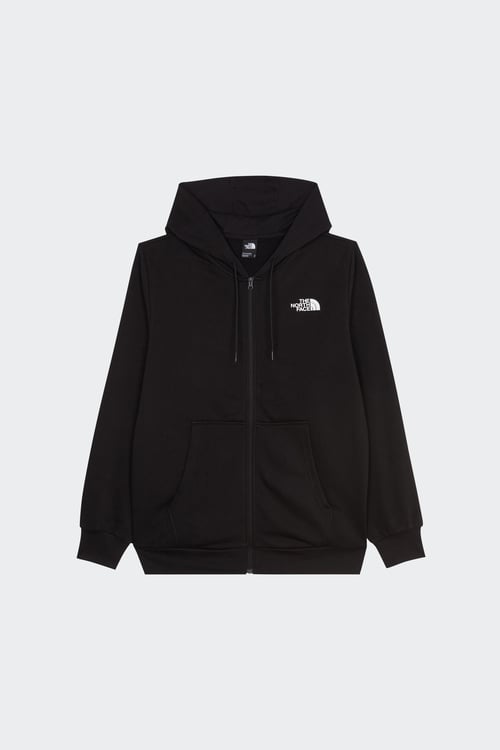 Hoodie zippé - Taille M Noir