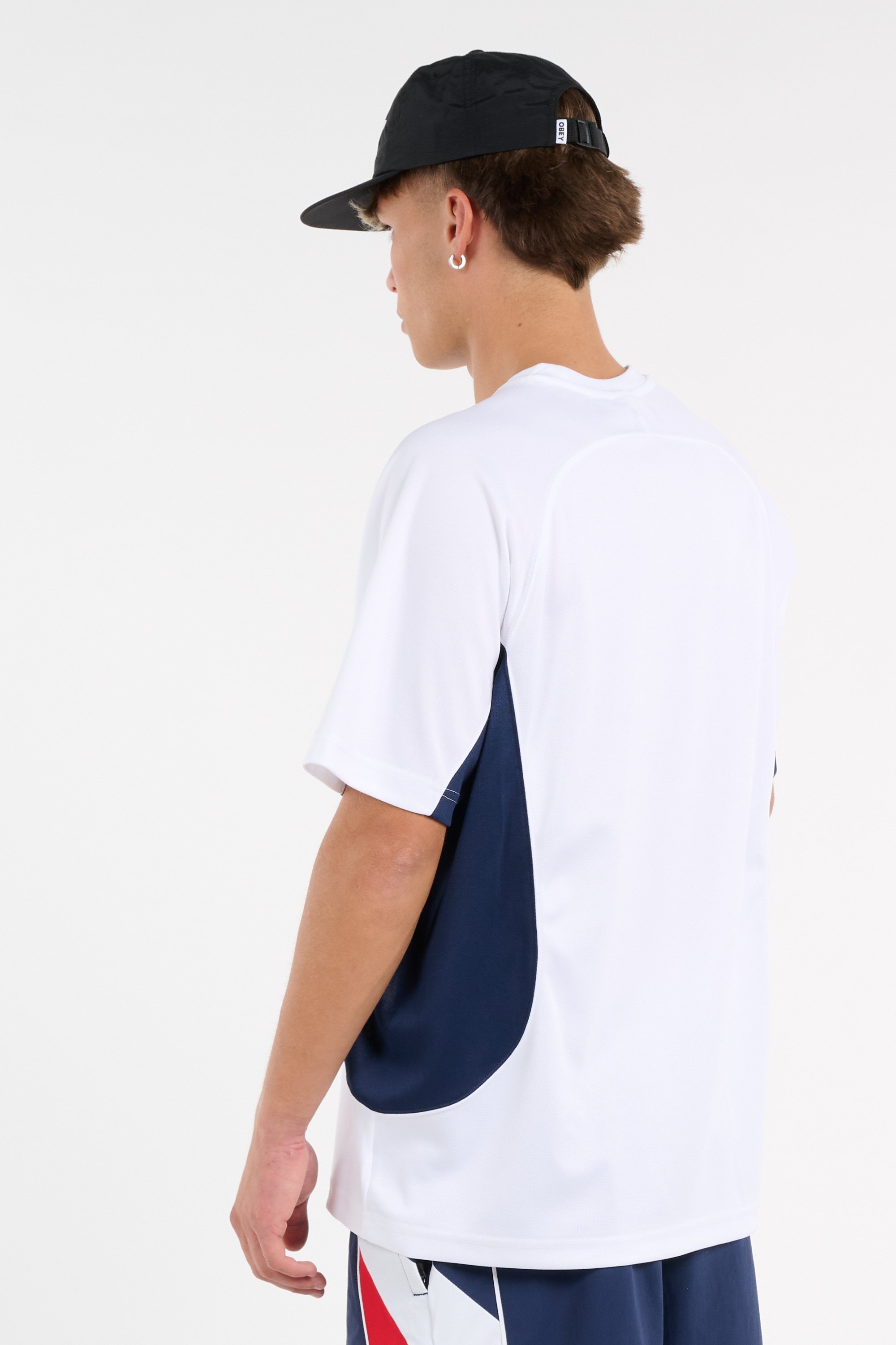 Regular-fit round-neck cotton T-shirt | White OBEY Men