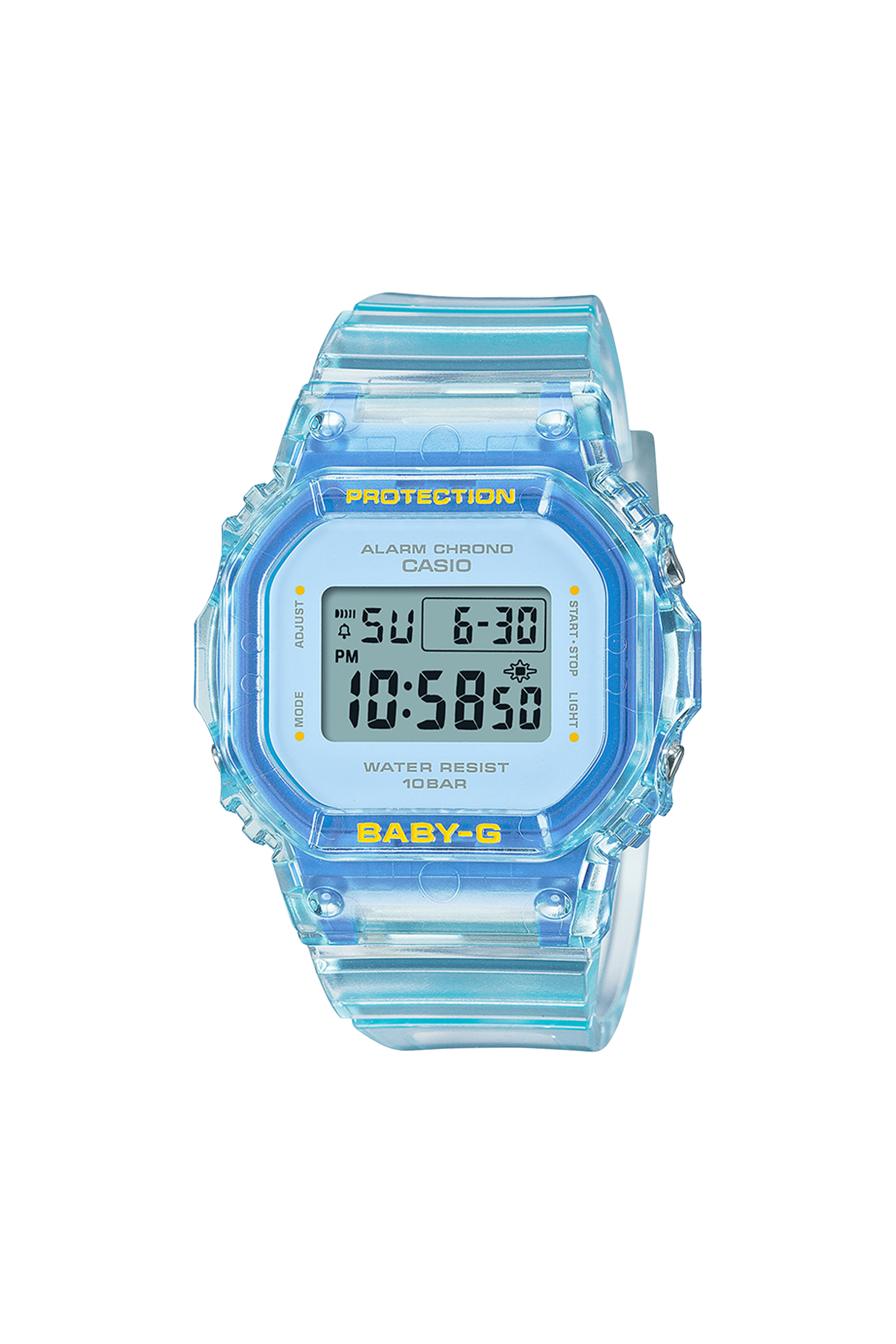 Auto-Illuminator resin watch Blue