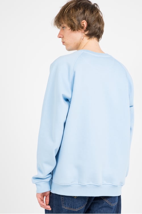 ADIDAS Sweatshirt Bleu