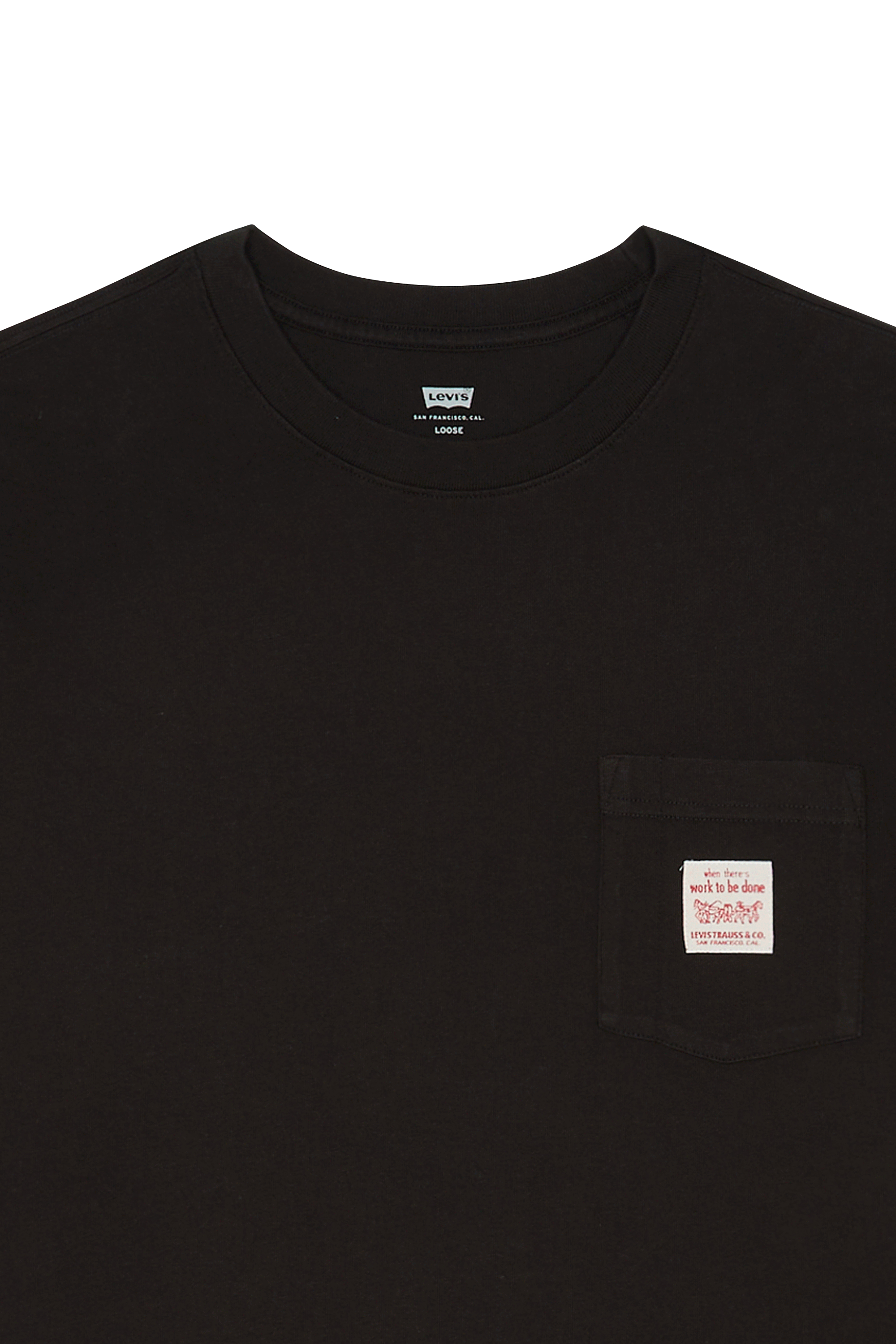 Regular-fit round-neck cotton T-shirt Grey