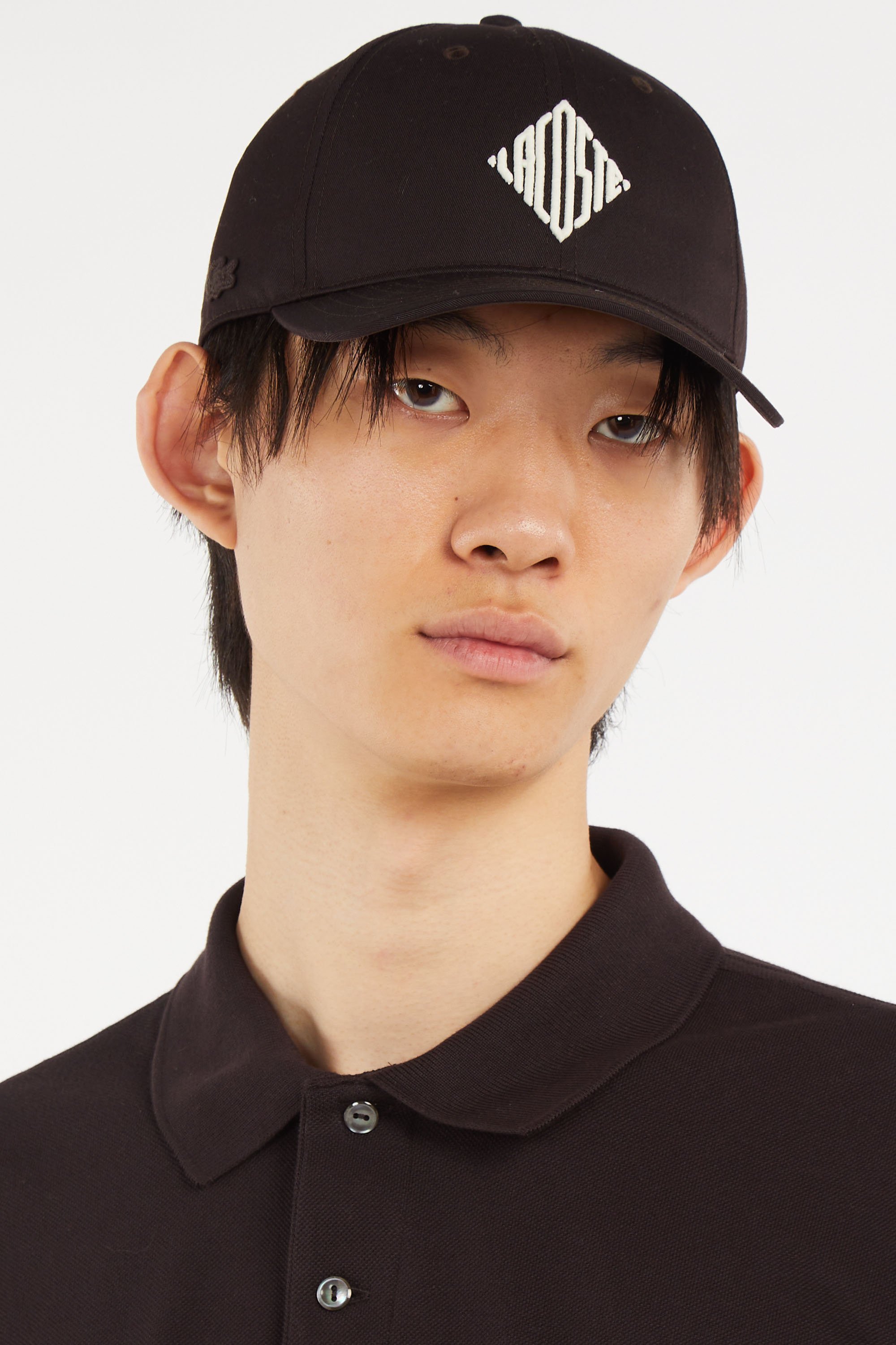 Casquette LACOSTE Marron