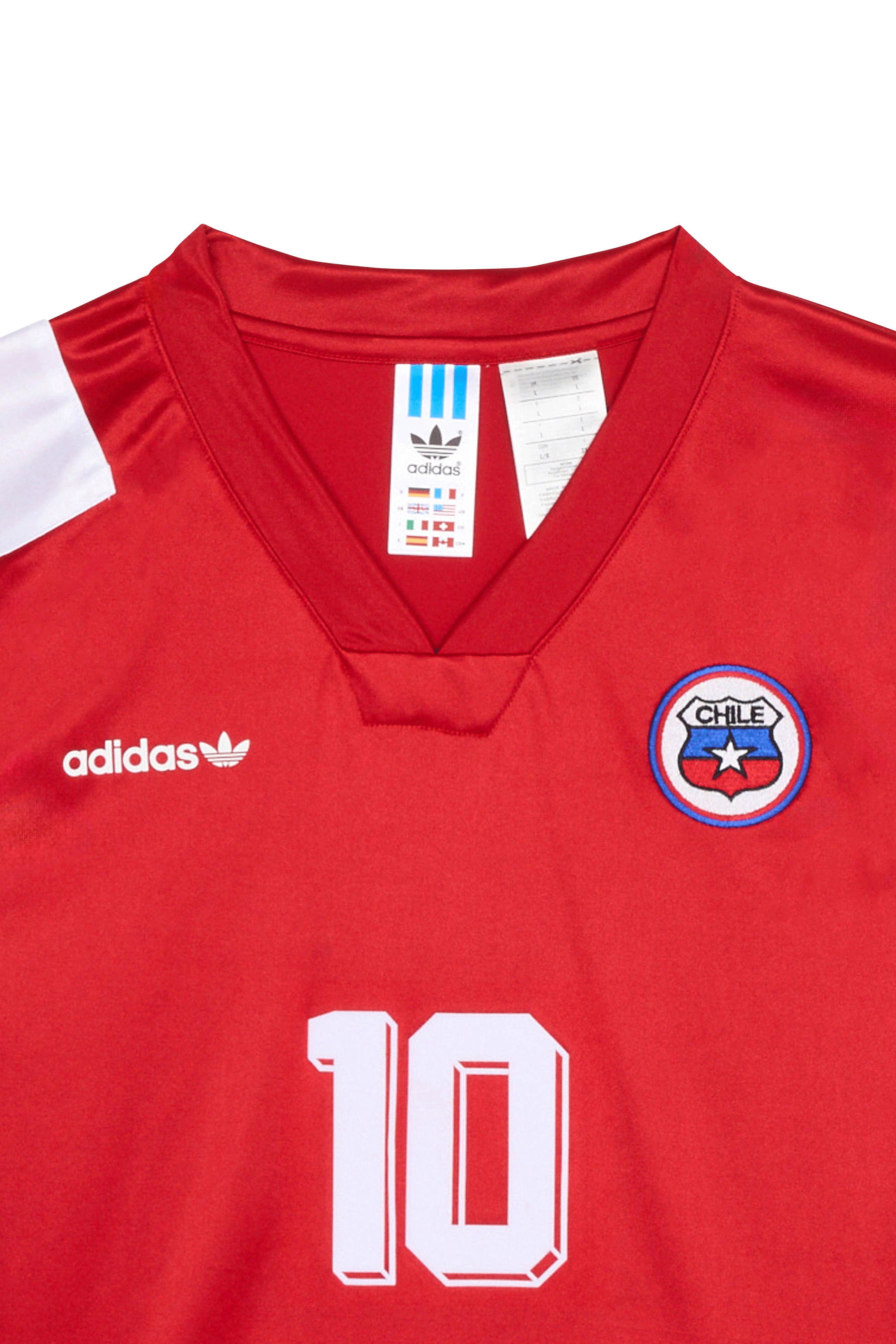 Regular-fit round-neck cotton T-shirt Red