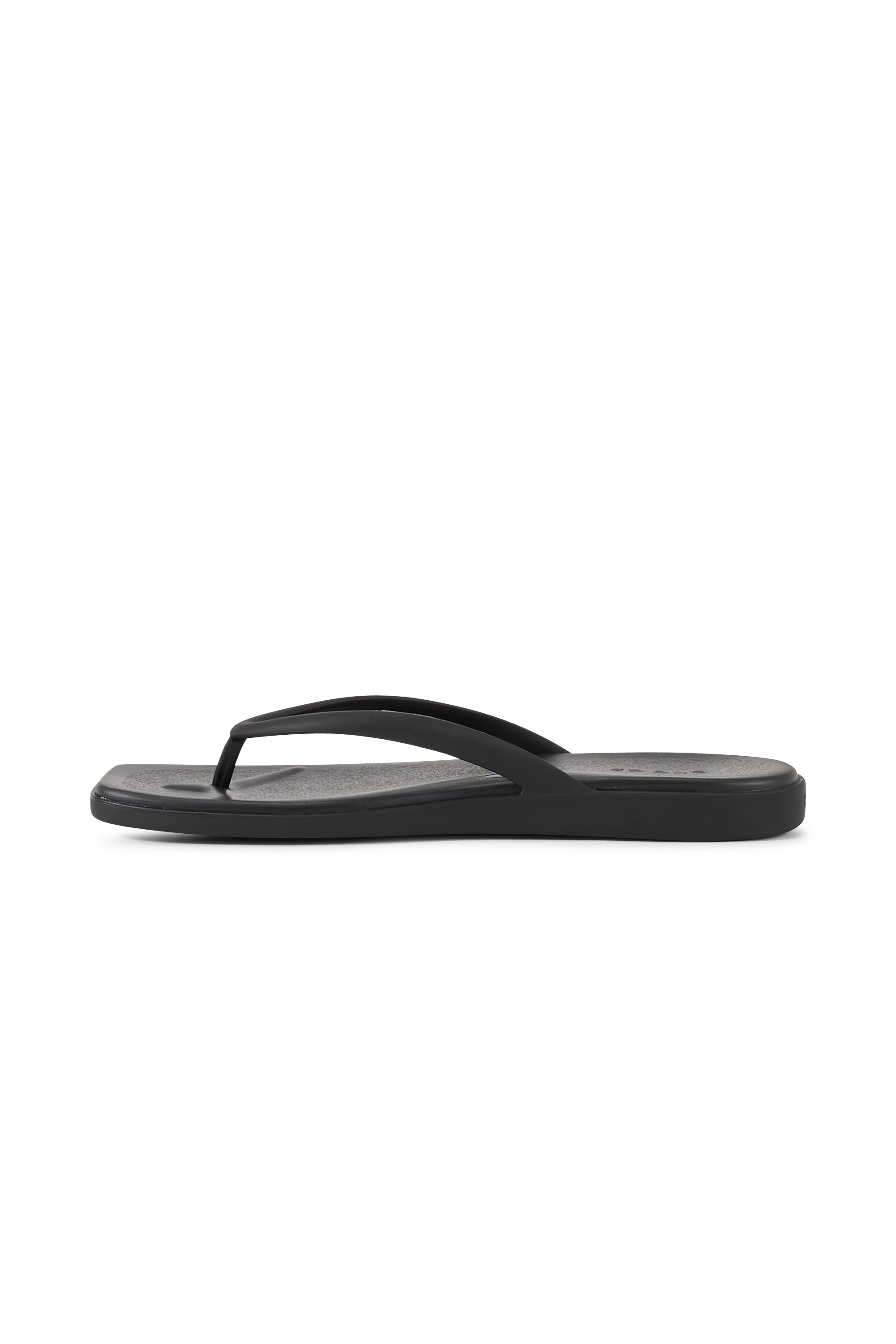 Sandales plates Noir