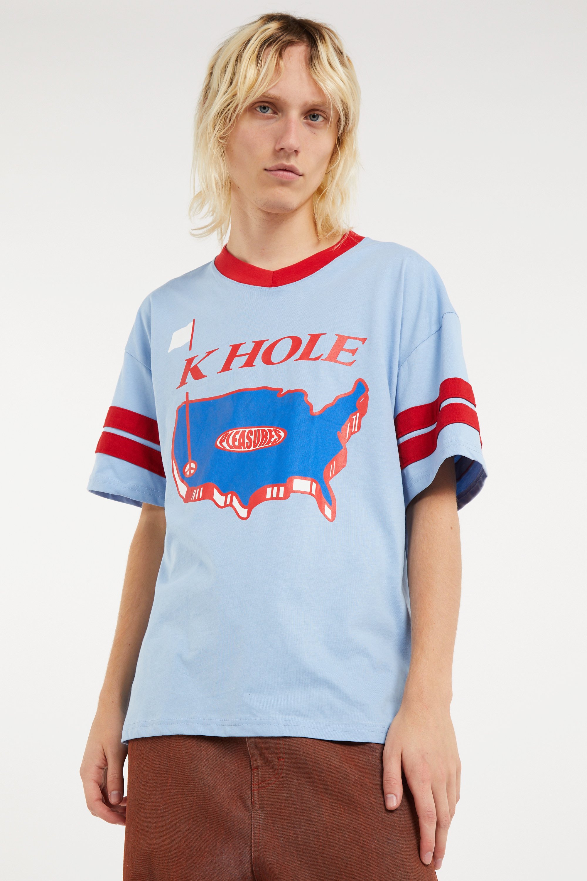 T-shirt | Bleu PLEASURES Homme