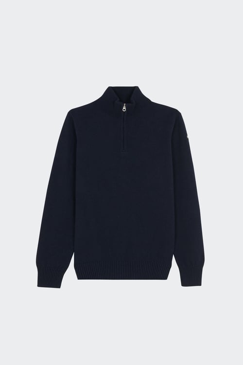 SCHOTT Sweatshirt  Bleu