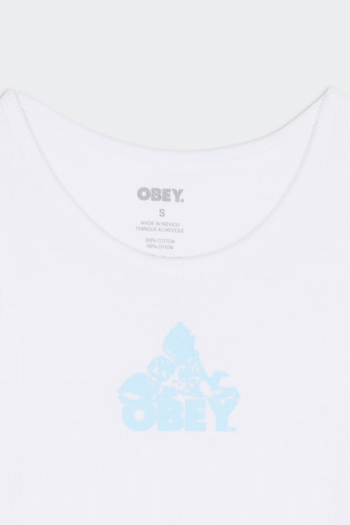 OBEY Débardeur Blanc