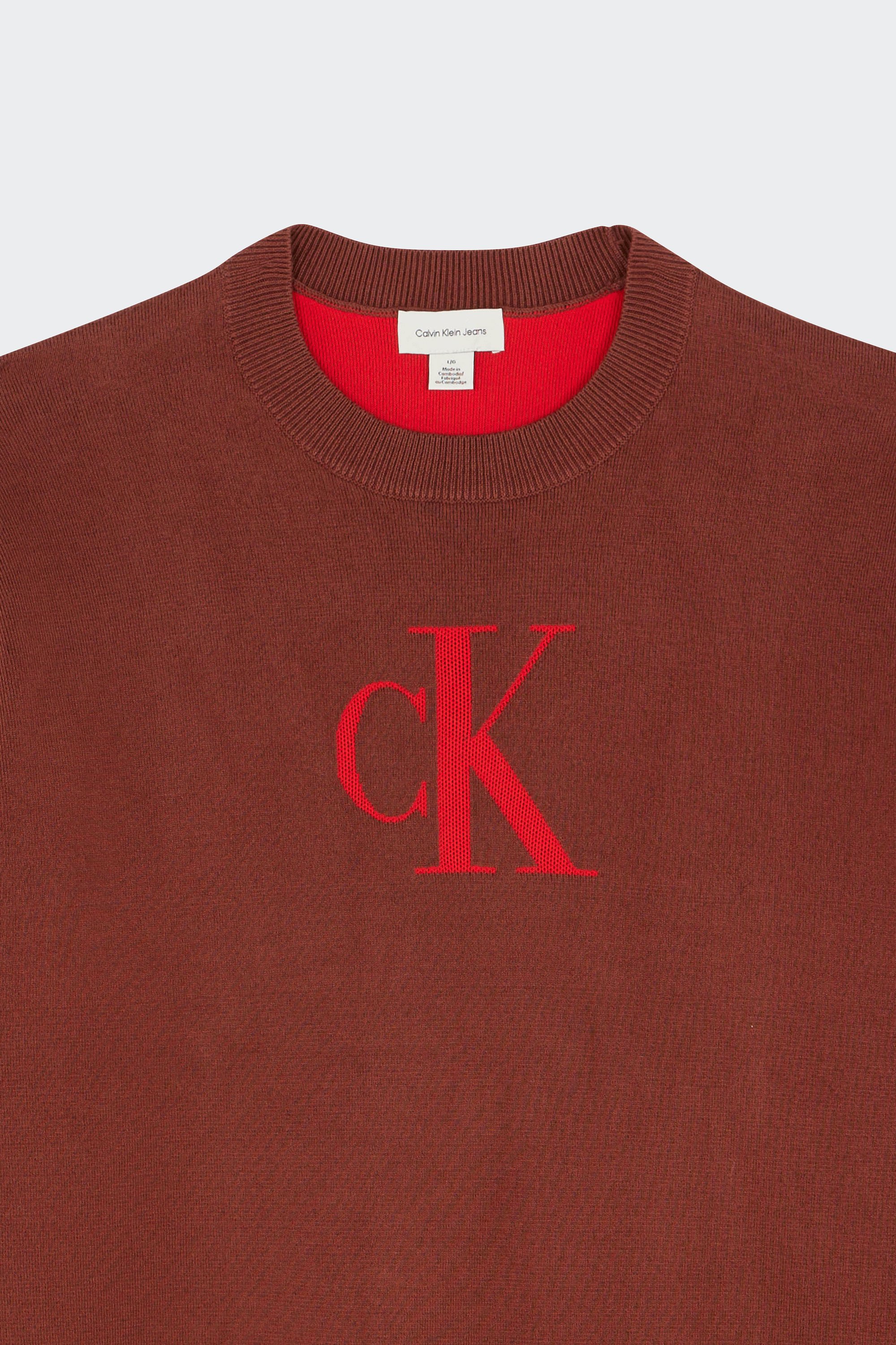 Sweater | Red by CALVIN KLEIN Sweater Red