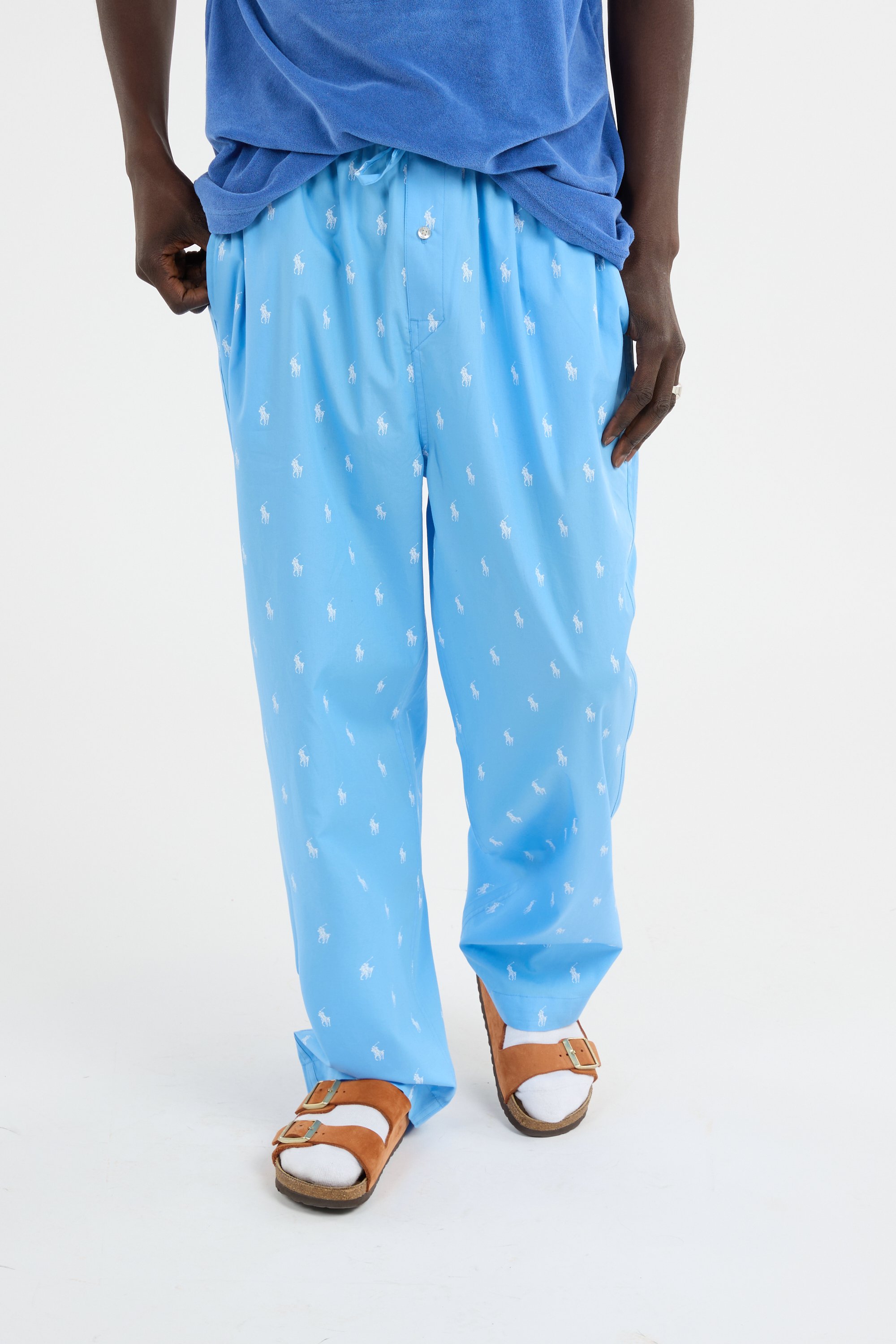 Pantalon de pyjama Bleu