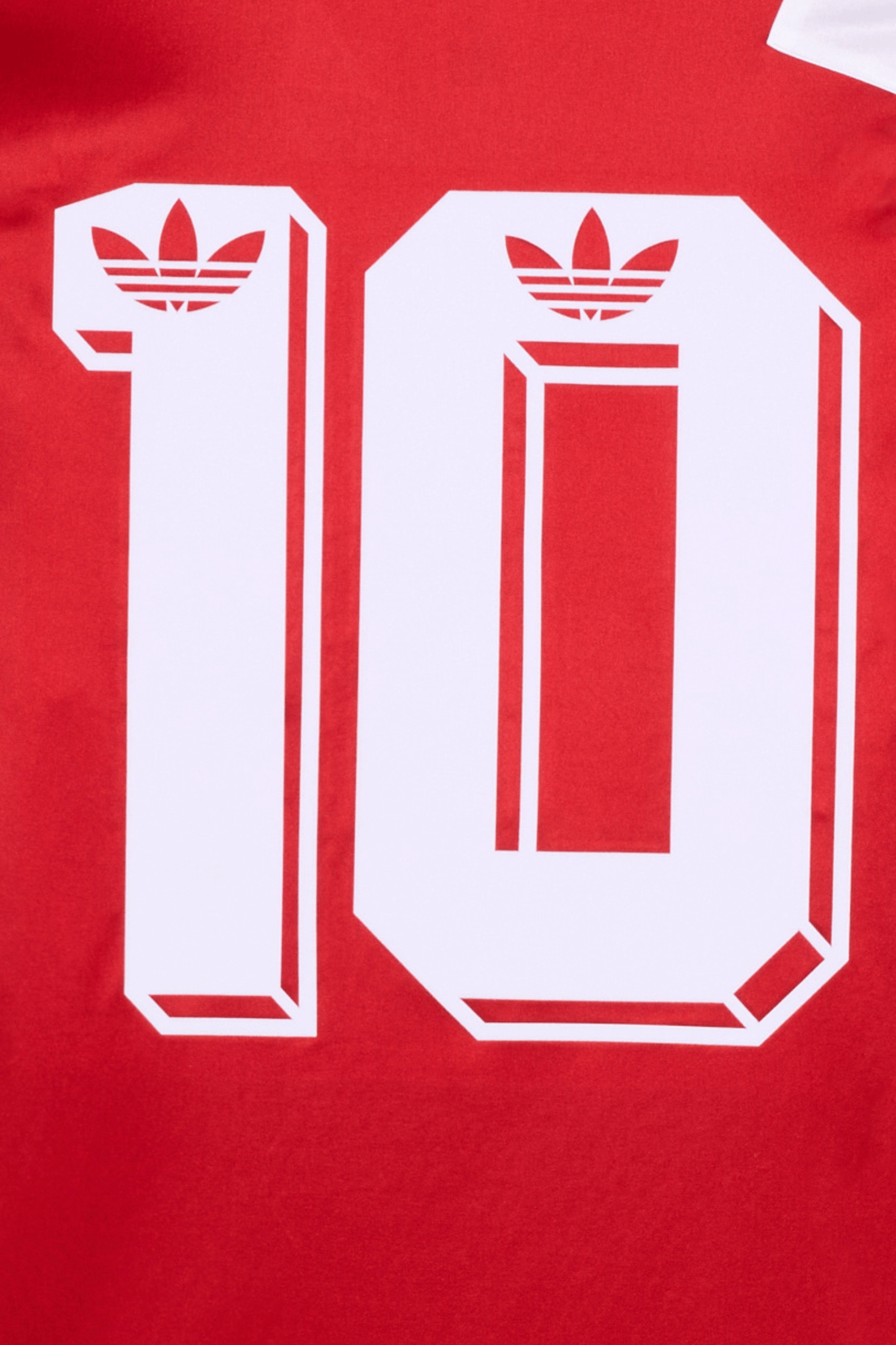 Regular-fit round-neck cotton T-shirt Red