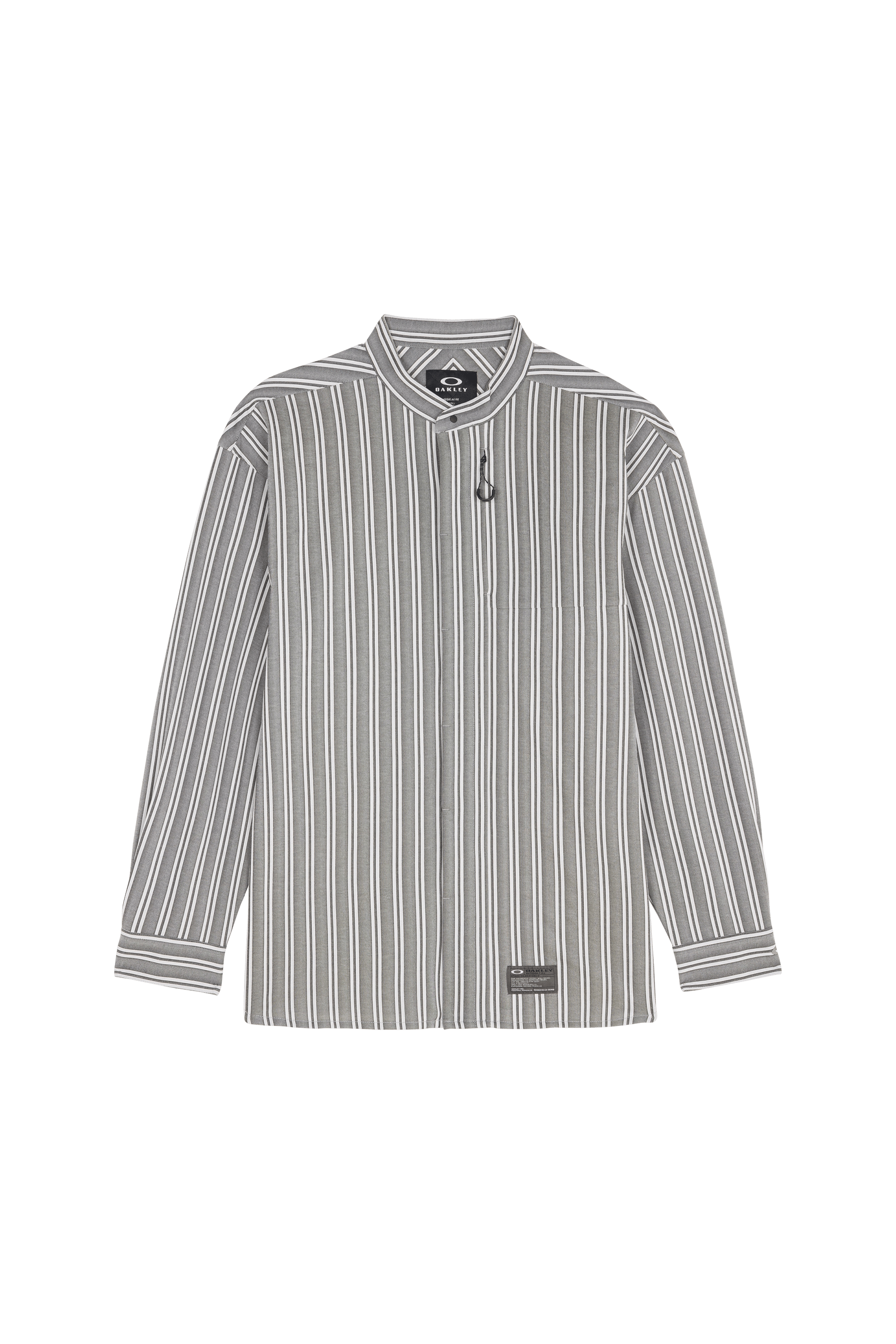 Liam oversized striped shirt  OAKLEY Green