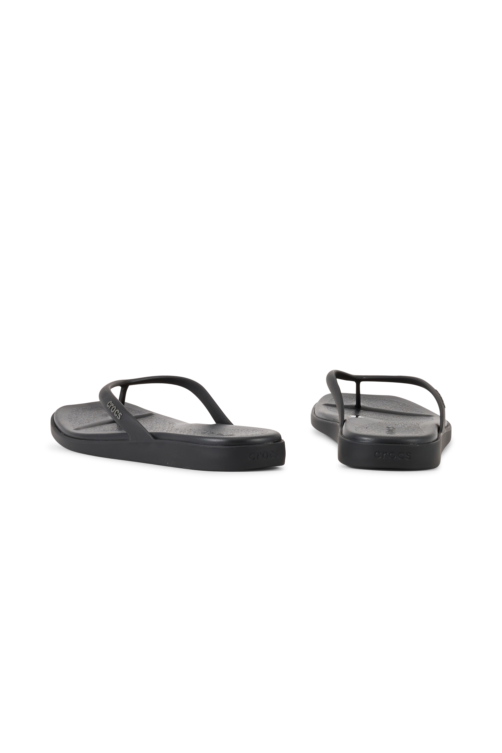Sandales plates Noir