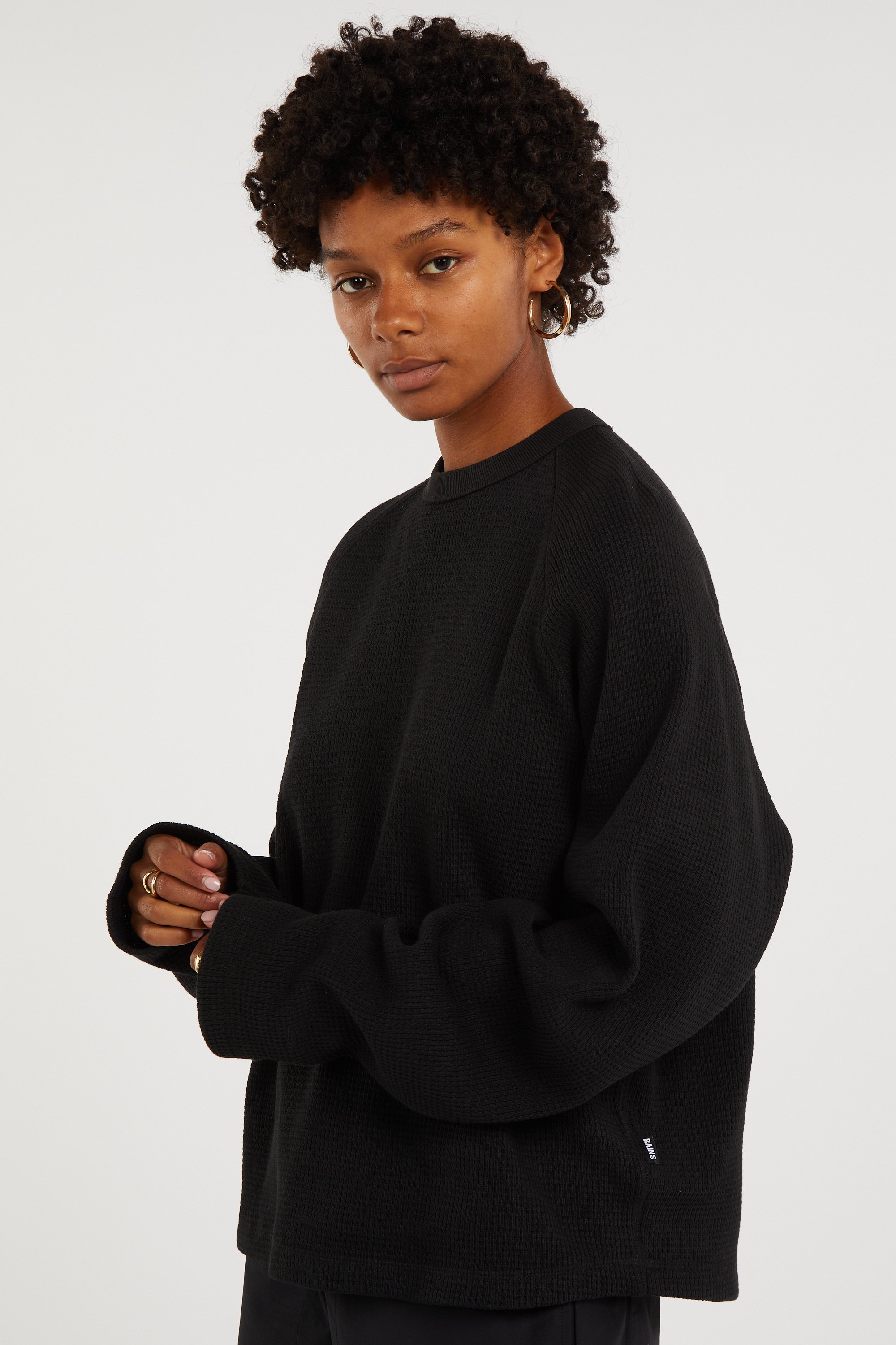 T-shirt | Noir RAINS Femme