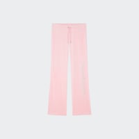 Sweatpants Christine Classic Velour Low Rise Pant Juicy pink