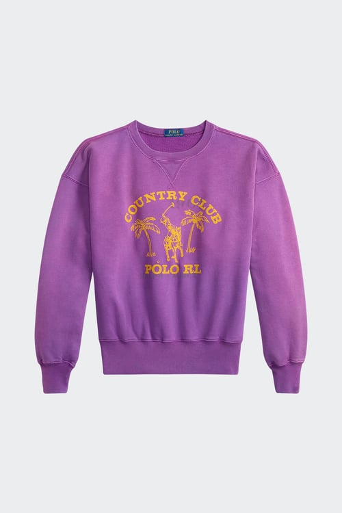 Polo - Sweatshirt - Taille L Violet