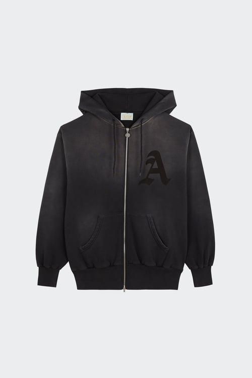 Hoodie zippé - Taille S Noir