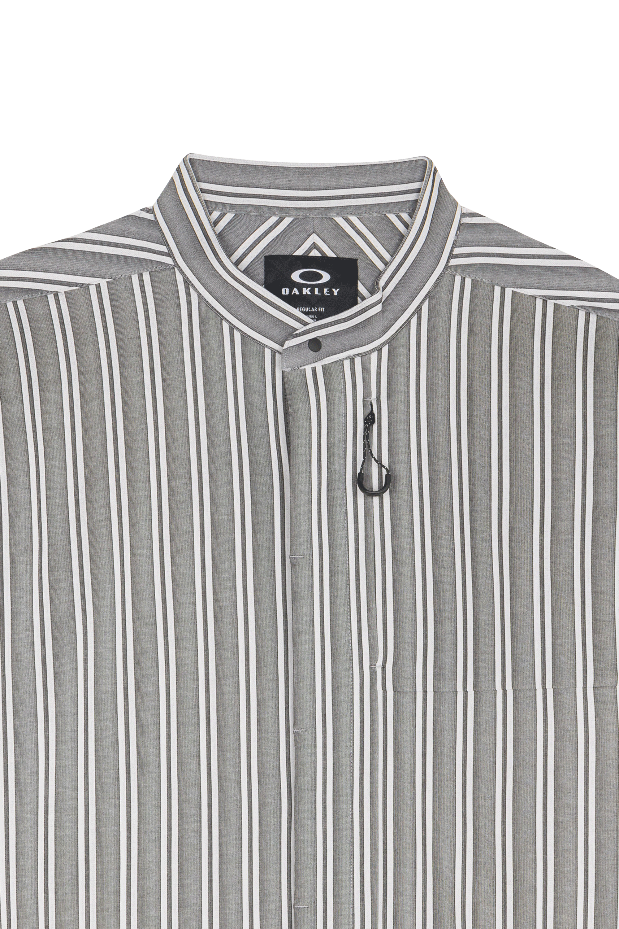 Liam oversized striped shirt  OAKLEY Green