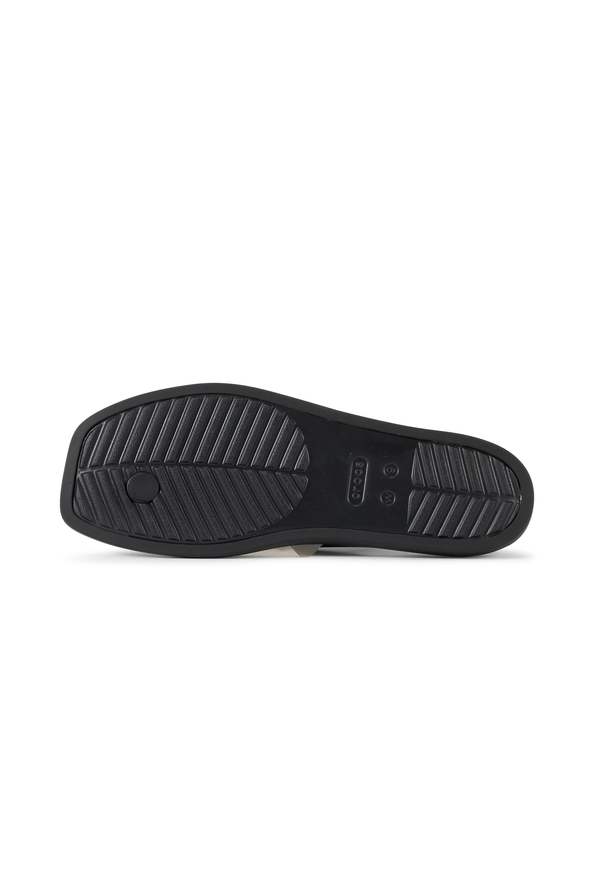 Sandales plates Noir