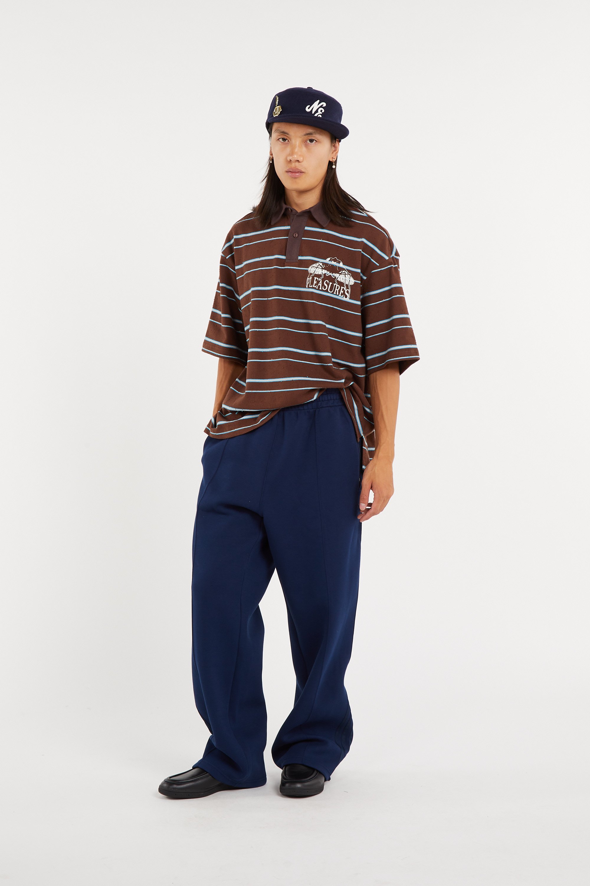 Polo shirt PLEASURES Brown