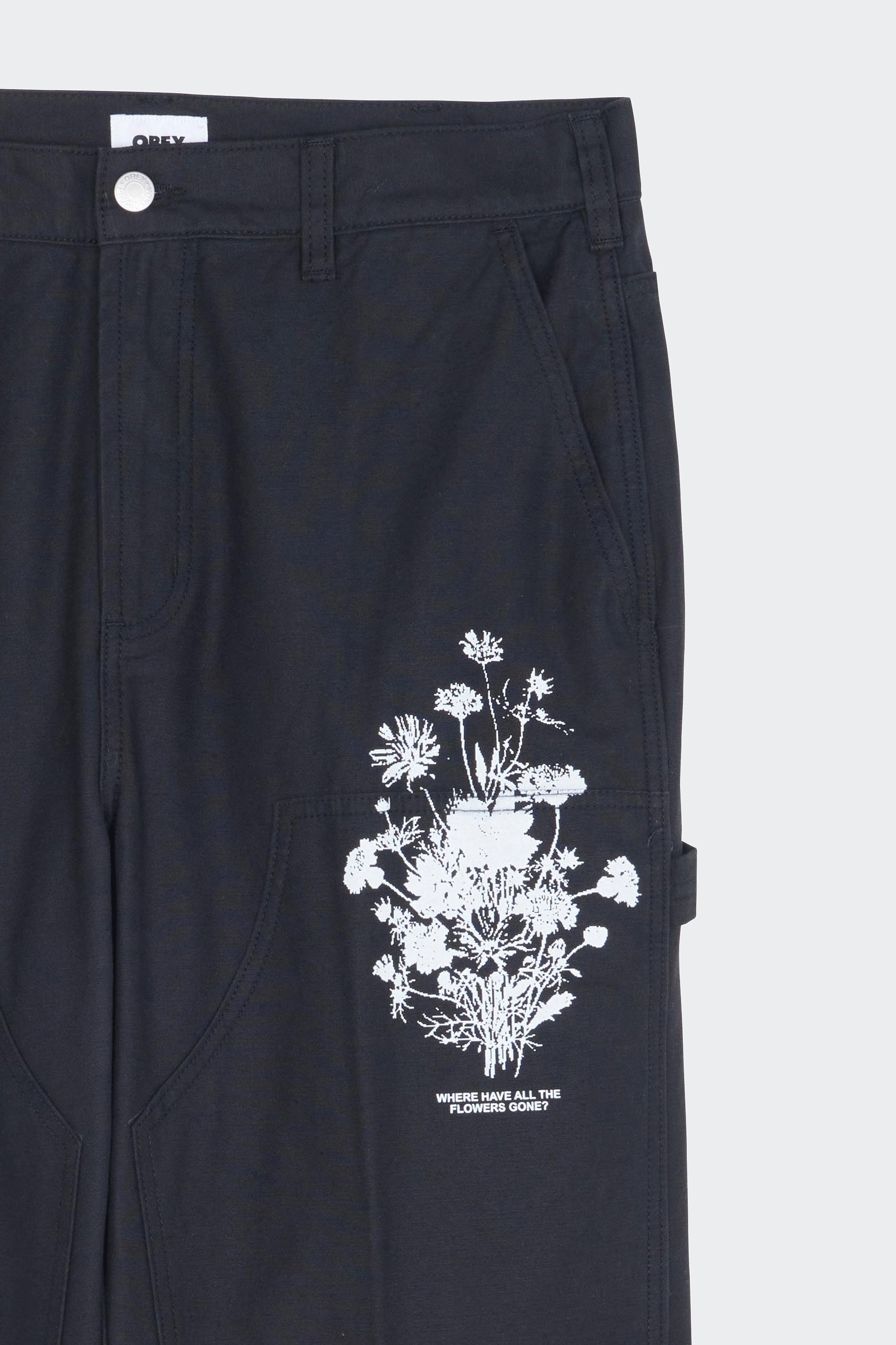 Trousers | Black by OBEY Trousers Black