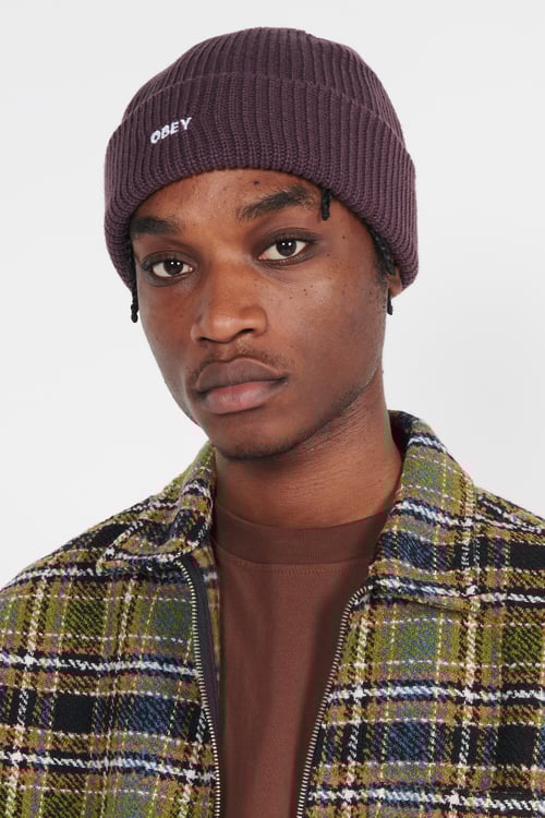 OBEY Bonnet Violet