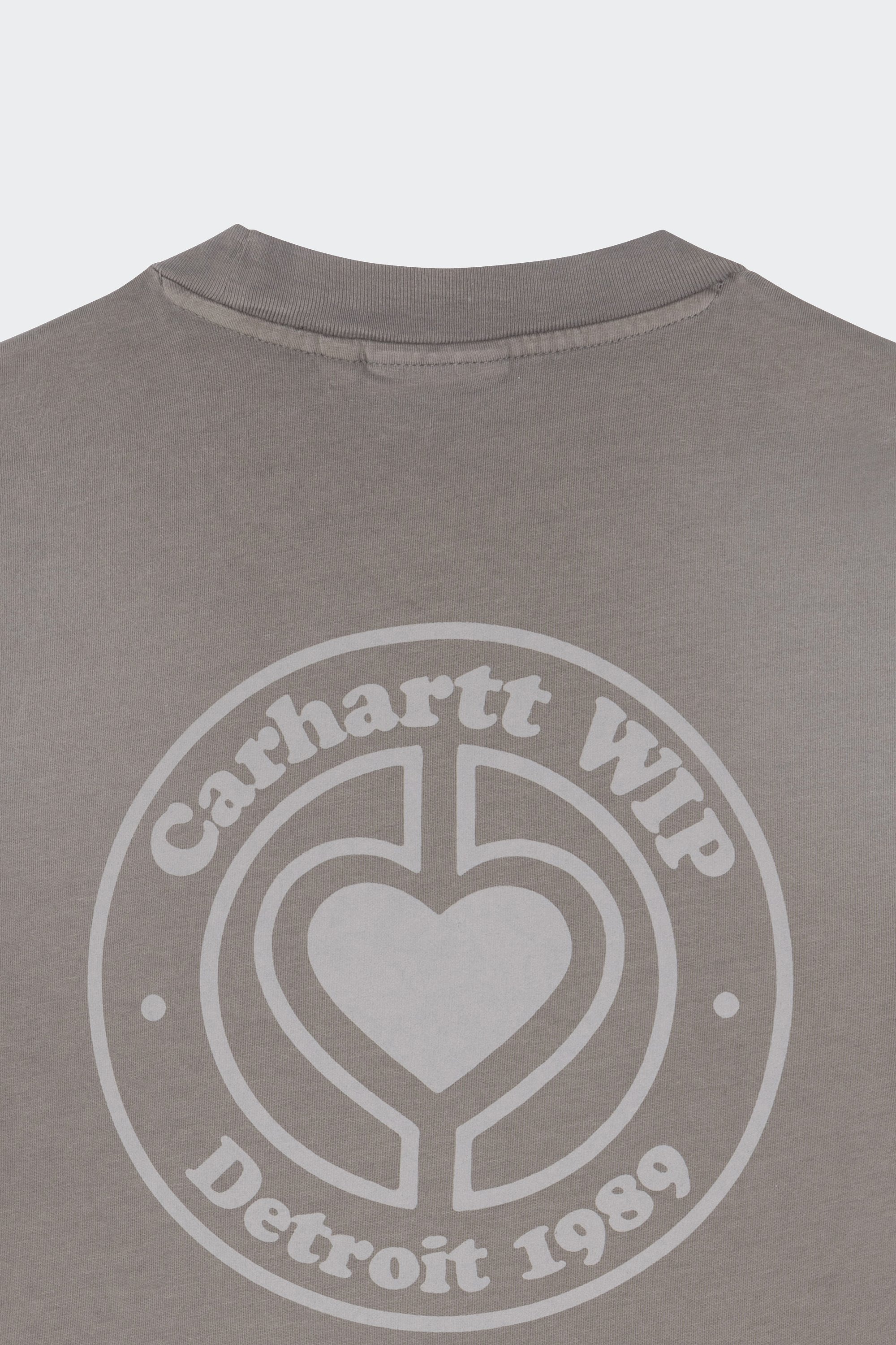 Regular-fit round-neck cotton T-shirt | Grey by CARHARTT WIP Regular-fit round-neck cotton T-shirt Grey