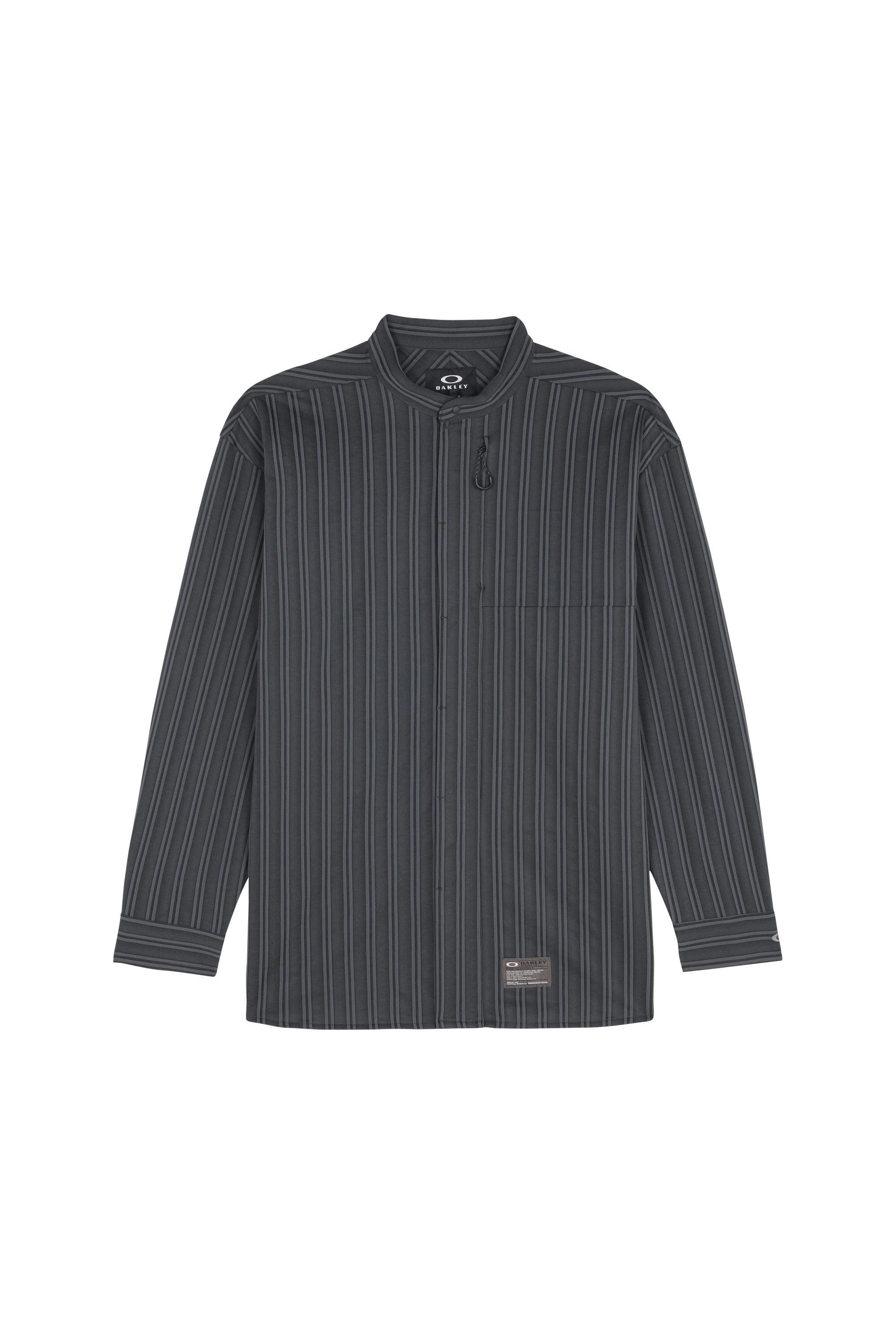 Liam oversized striped shirt  OAKLEY Black