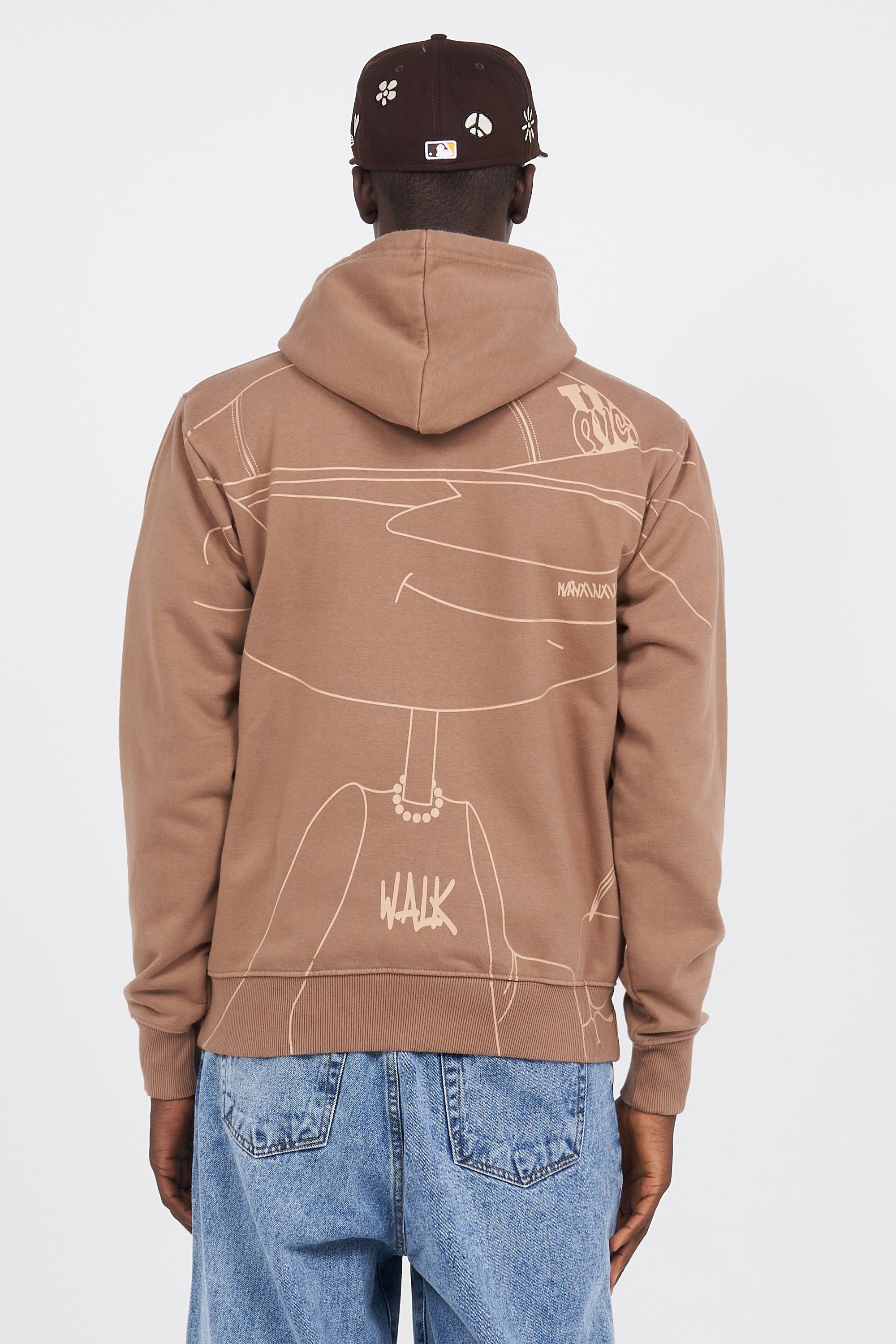 Hoodie | Marron by WALK IN PARIS Hoodie Marron