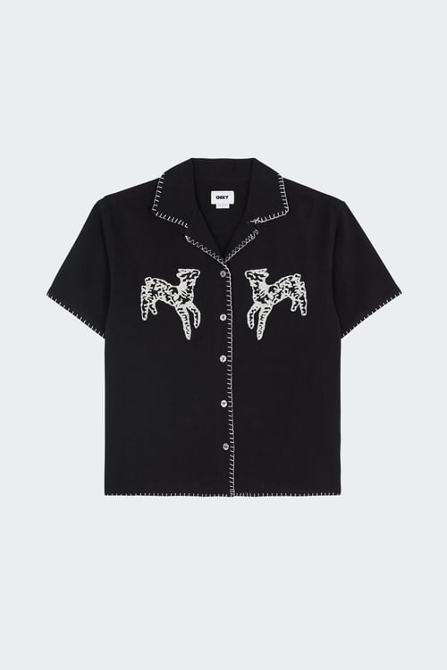 OBEY Chemise Noir
