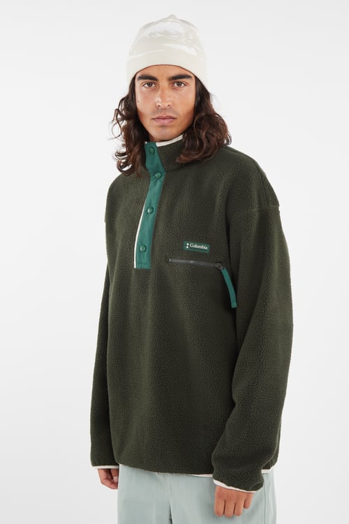 COLUMBIA Fleece Green