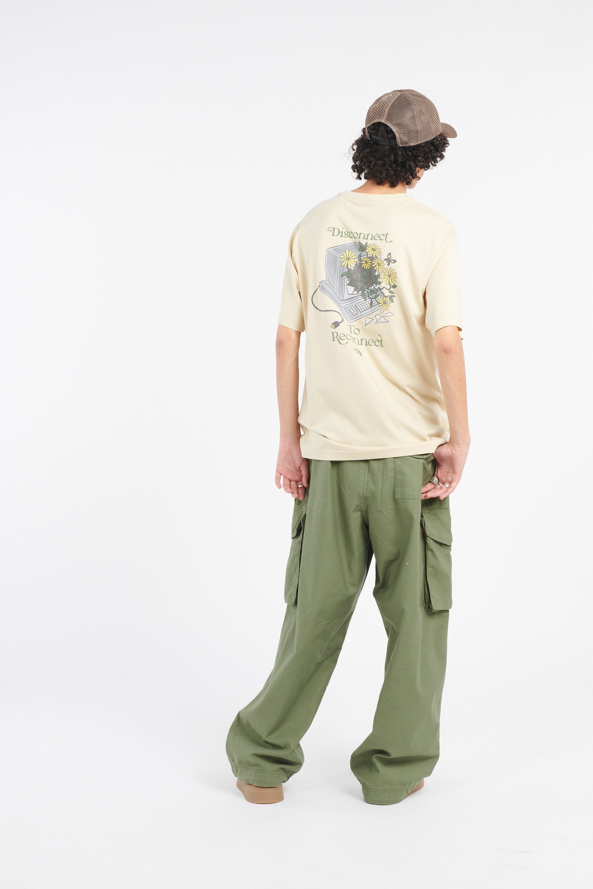 T-shirt | Beige by THE NORTH FACE T-shirt Beige
