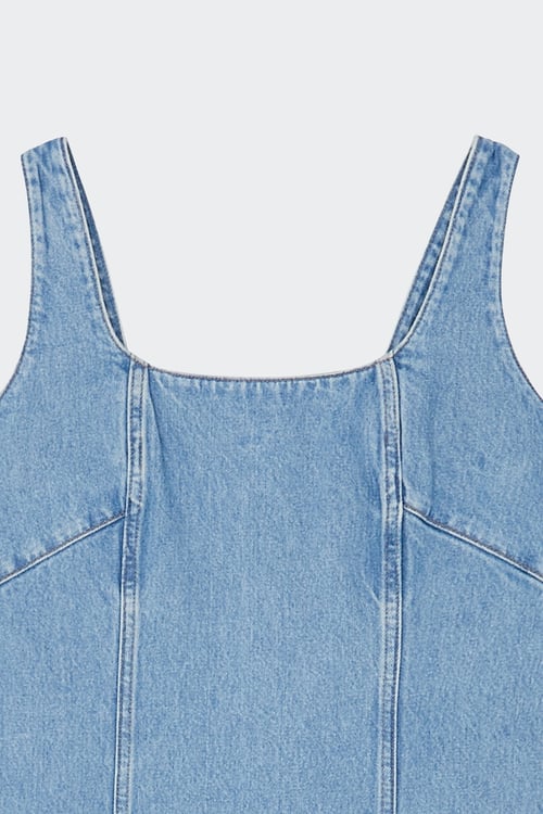 CALVIN KLEIN Robe Bleu