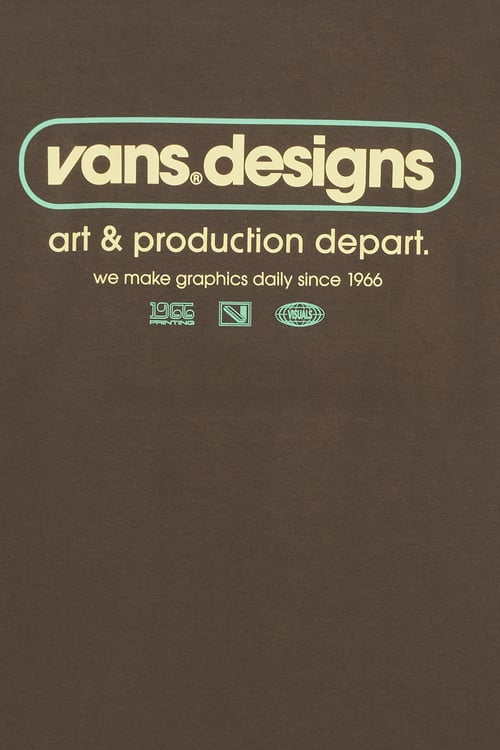 VANS T-shirt Marron