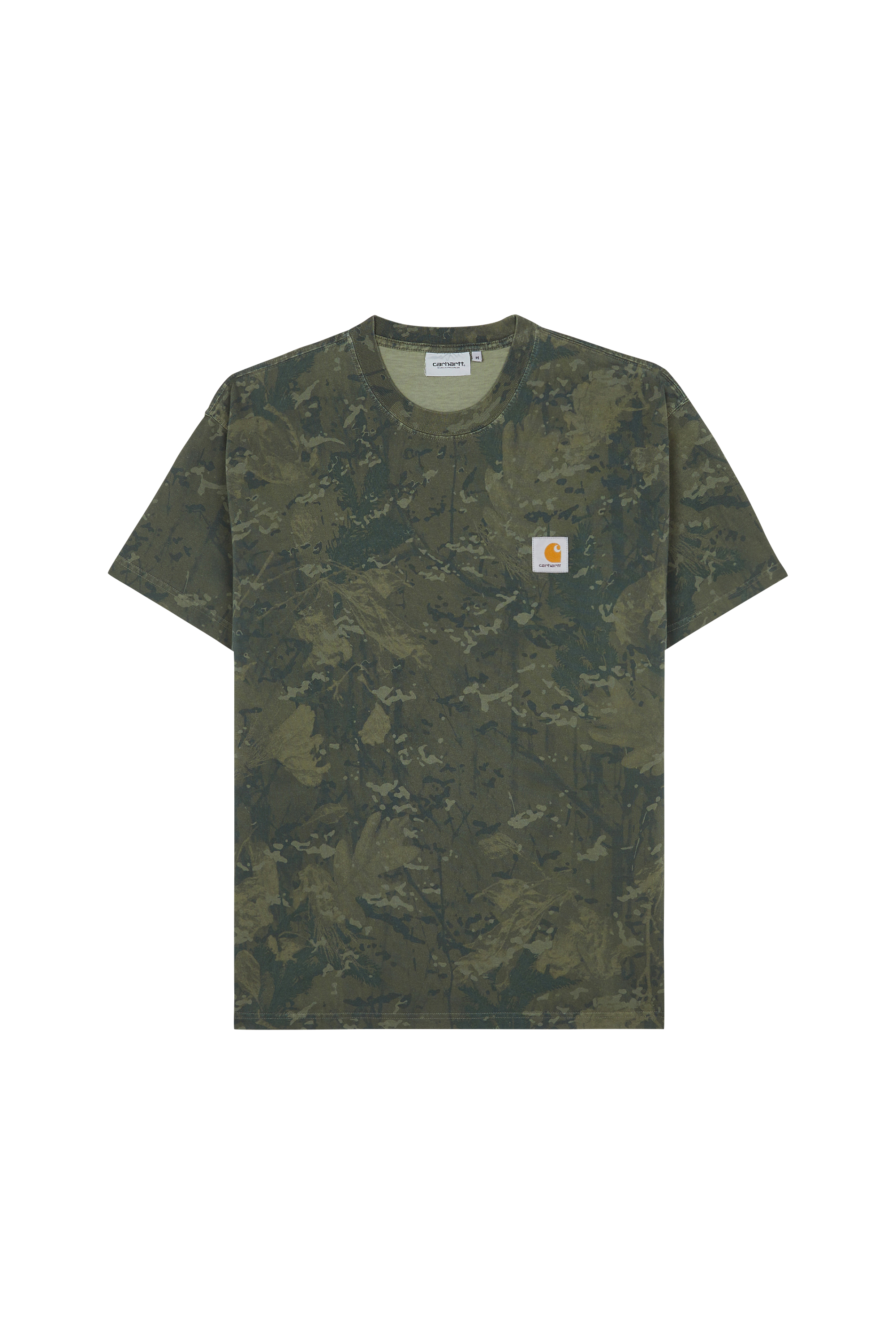 T-shirt S/S Camo Combi T-Shirt Camo combi, green / olive