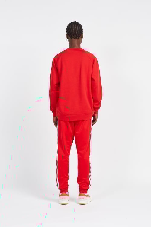 ADIDAS Jogging Rouge