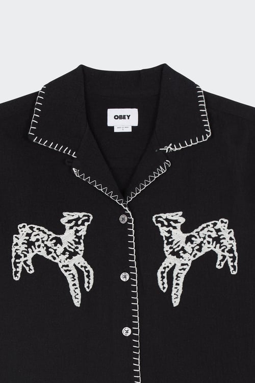 OBEY Chemise Noir