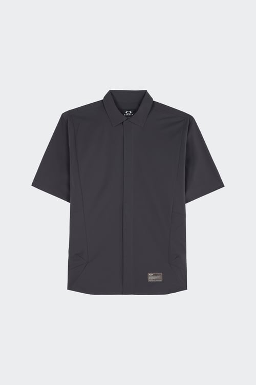 Chemise droite sport unie - Taille XL Noir