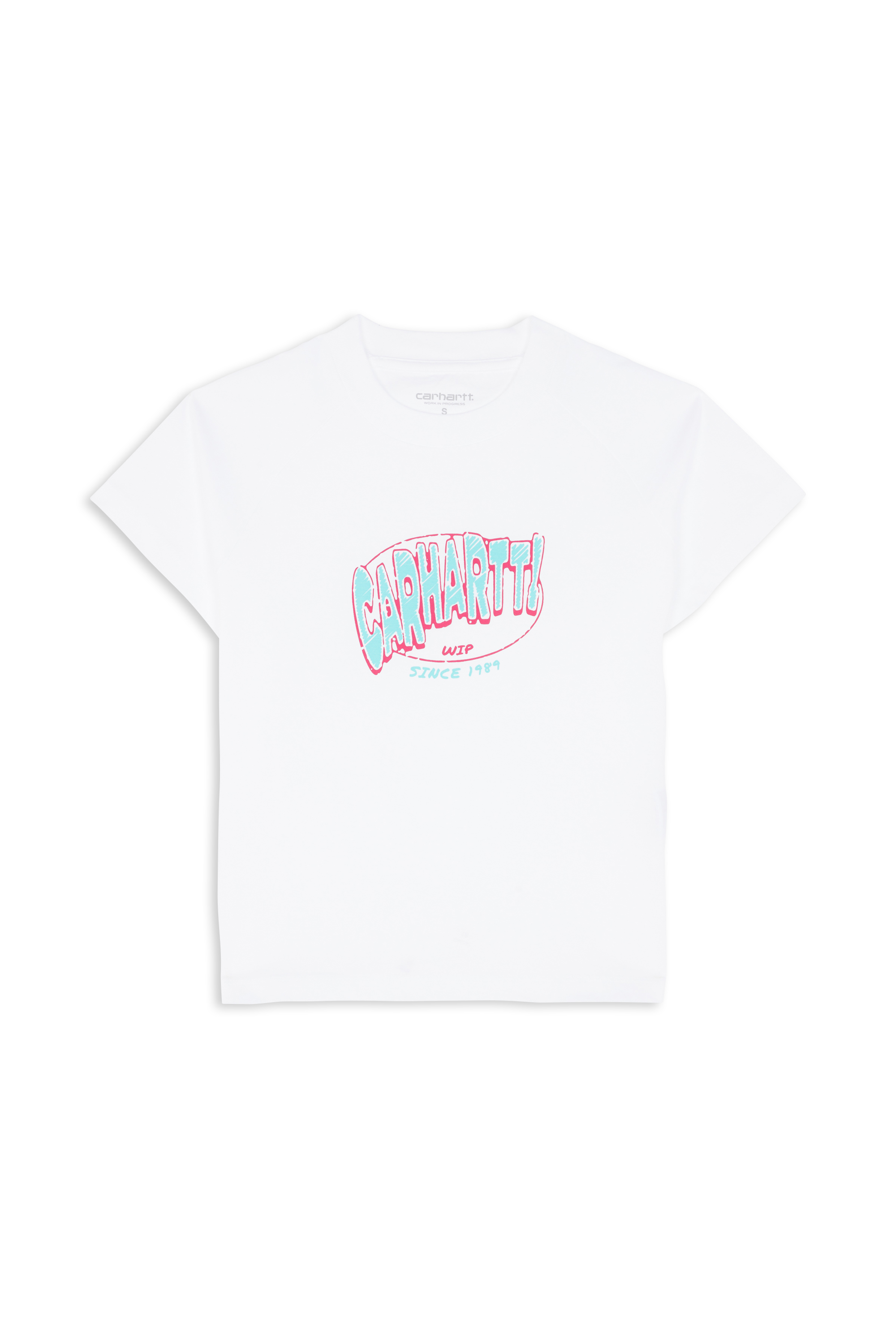 Regular-fit round-neck cotton T-shirt White
