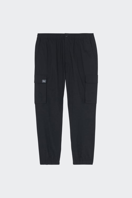 CALVIN KLEIN Pantalon cargo Noir
