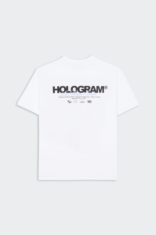 HOLOGRAM T-shirt Blanc