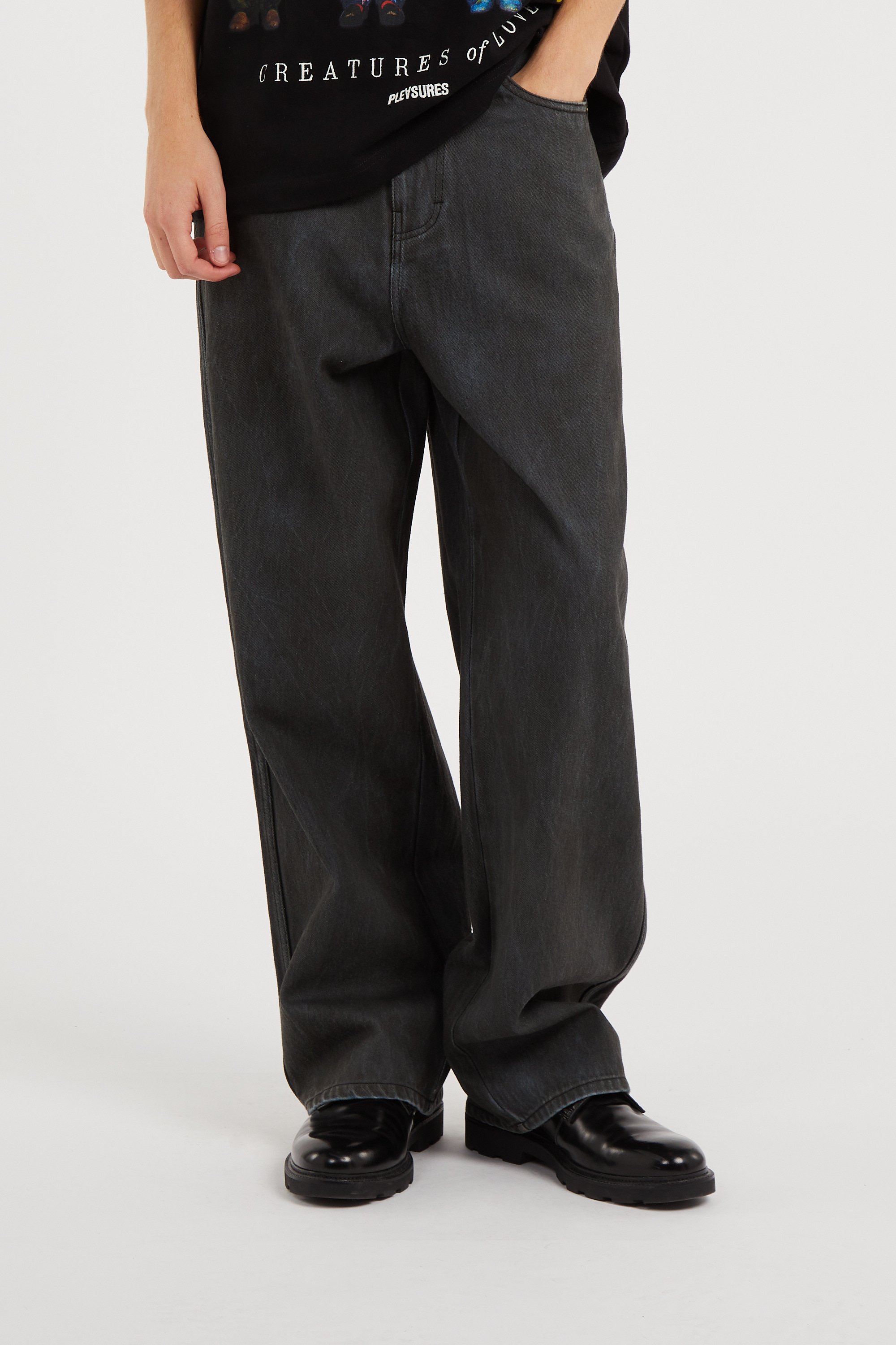 Jeans | Black PLEASURES Men