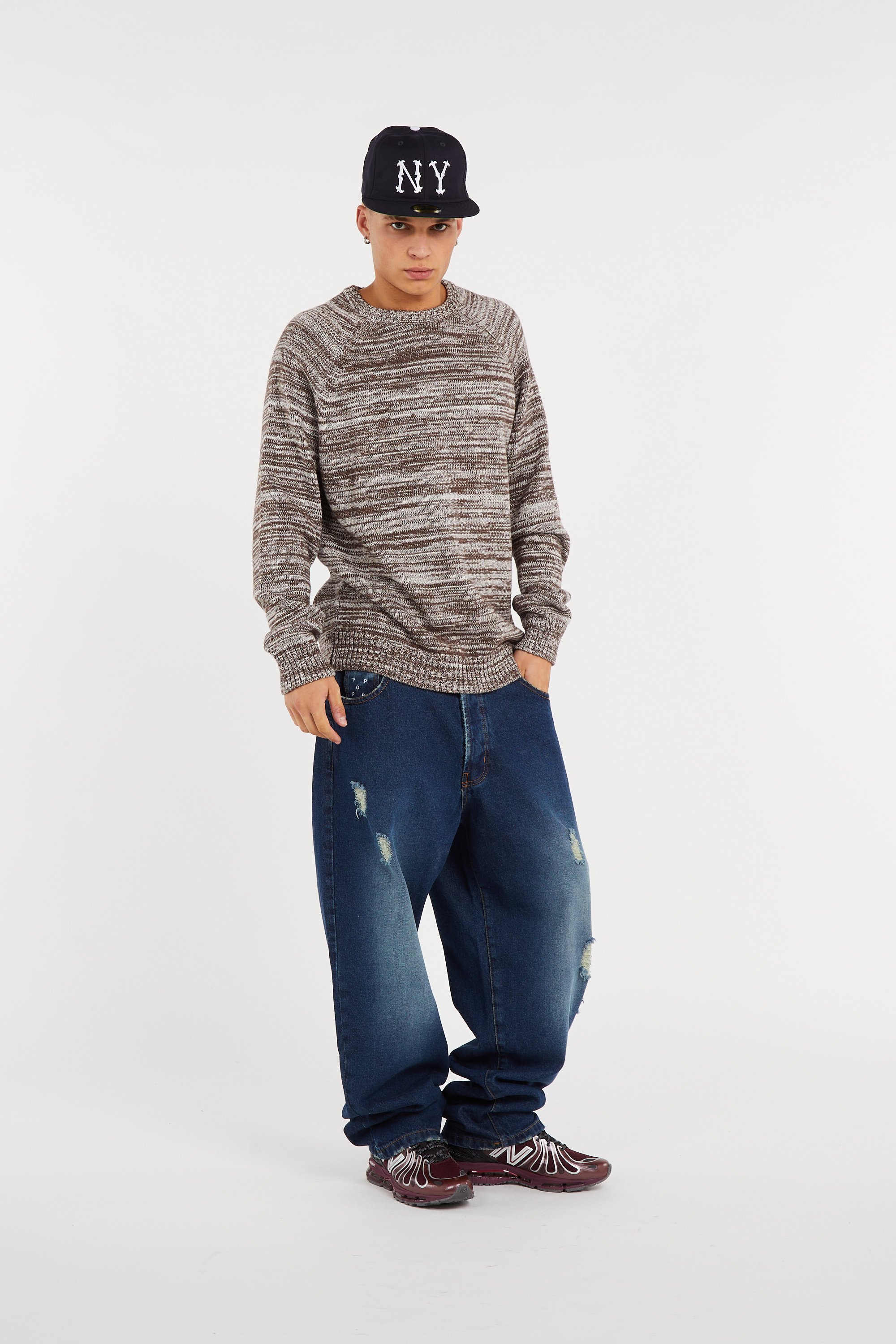 Sweater POP TRADING COMPANY Beige
