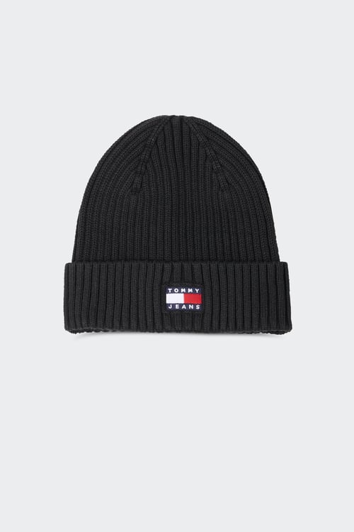 TOMMY JEANS Beanie Black