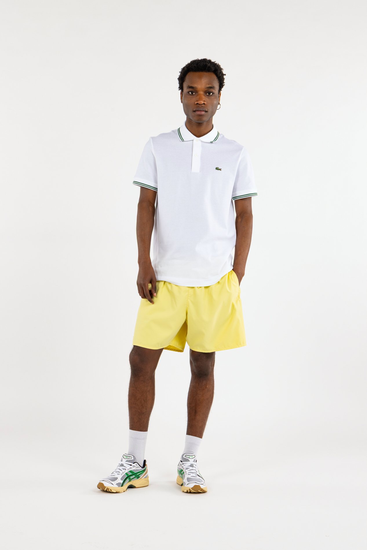 Polo LACOSTE Blanc