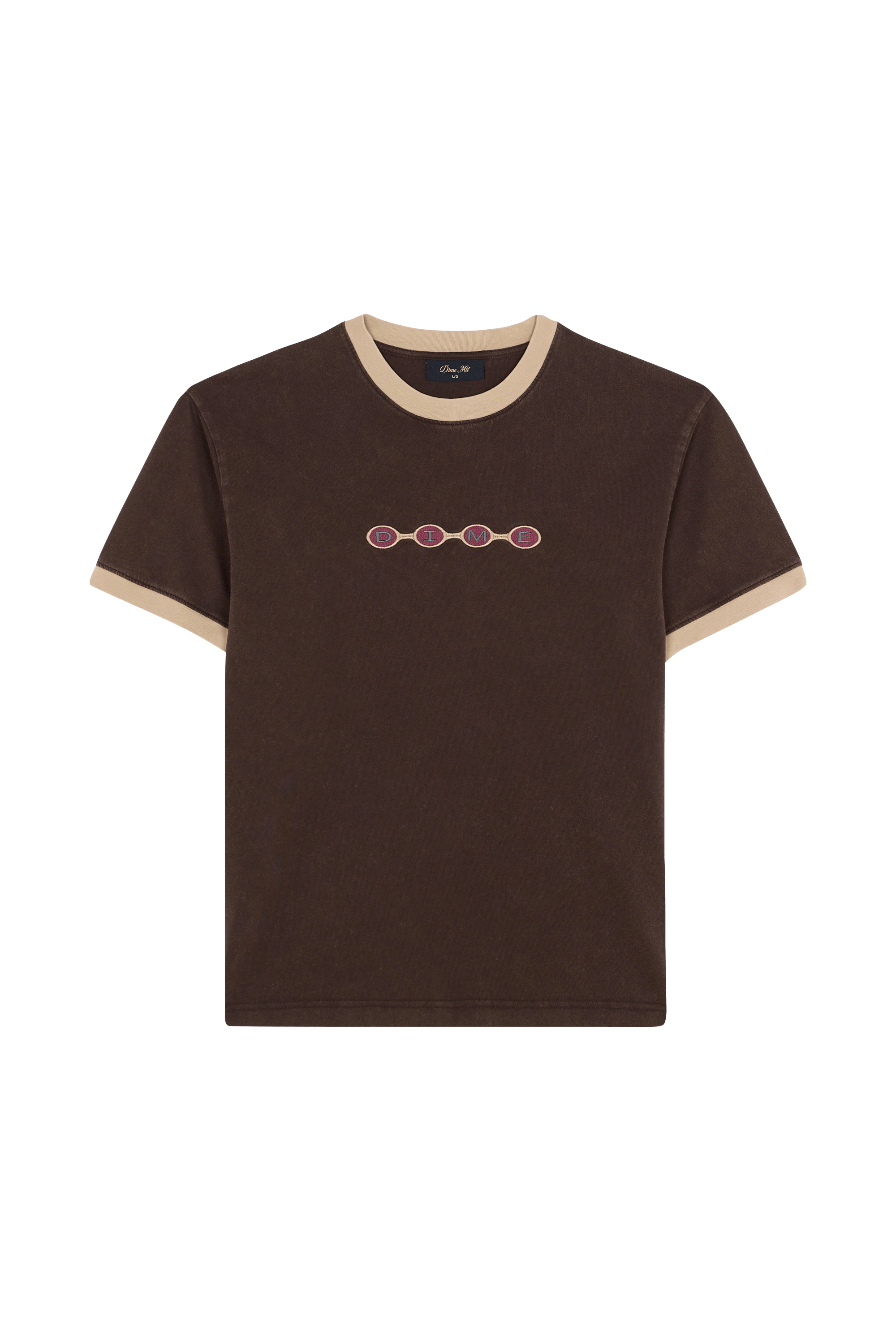 T-shirt DIME Marron