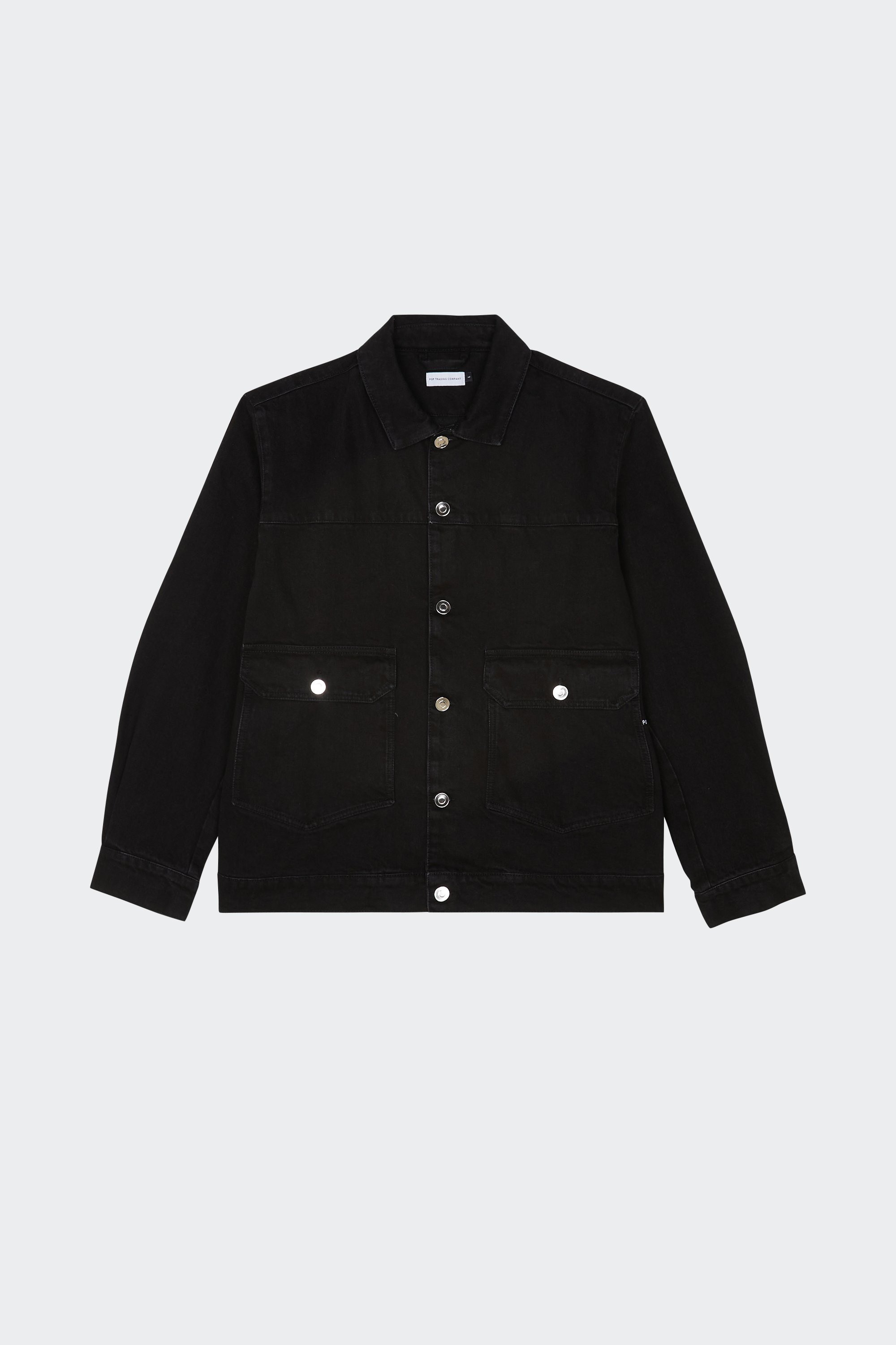Jacket | Black by POP TRADING COMPANY Jacket Black