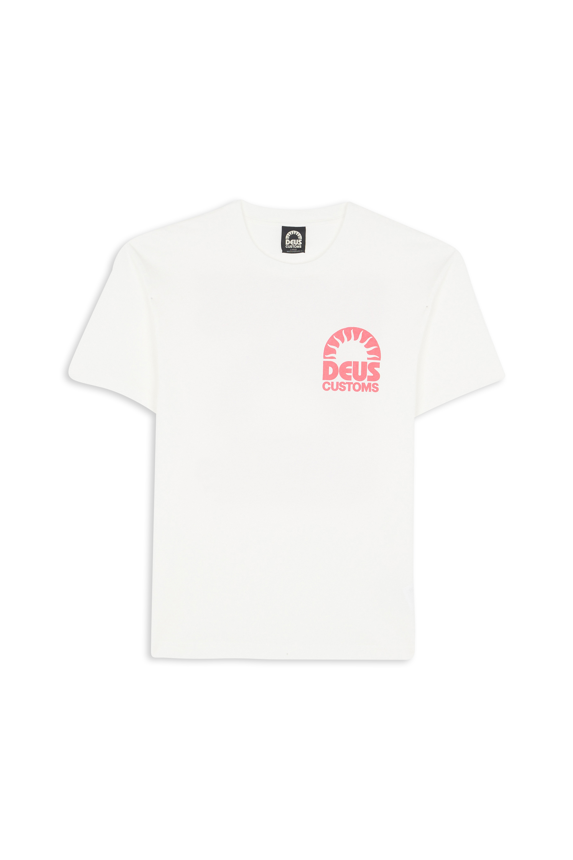 Regular-fit round-neck cotton T-shirt DEUS EX MACHINA White